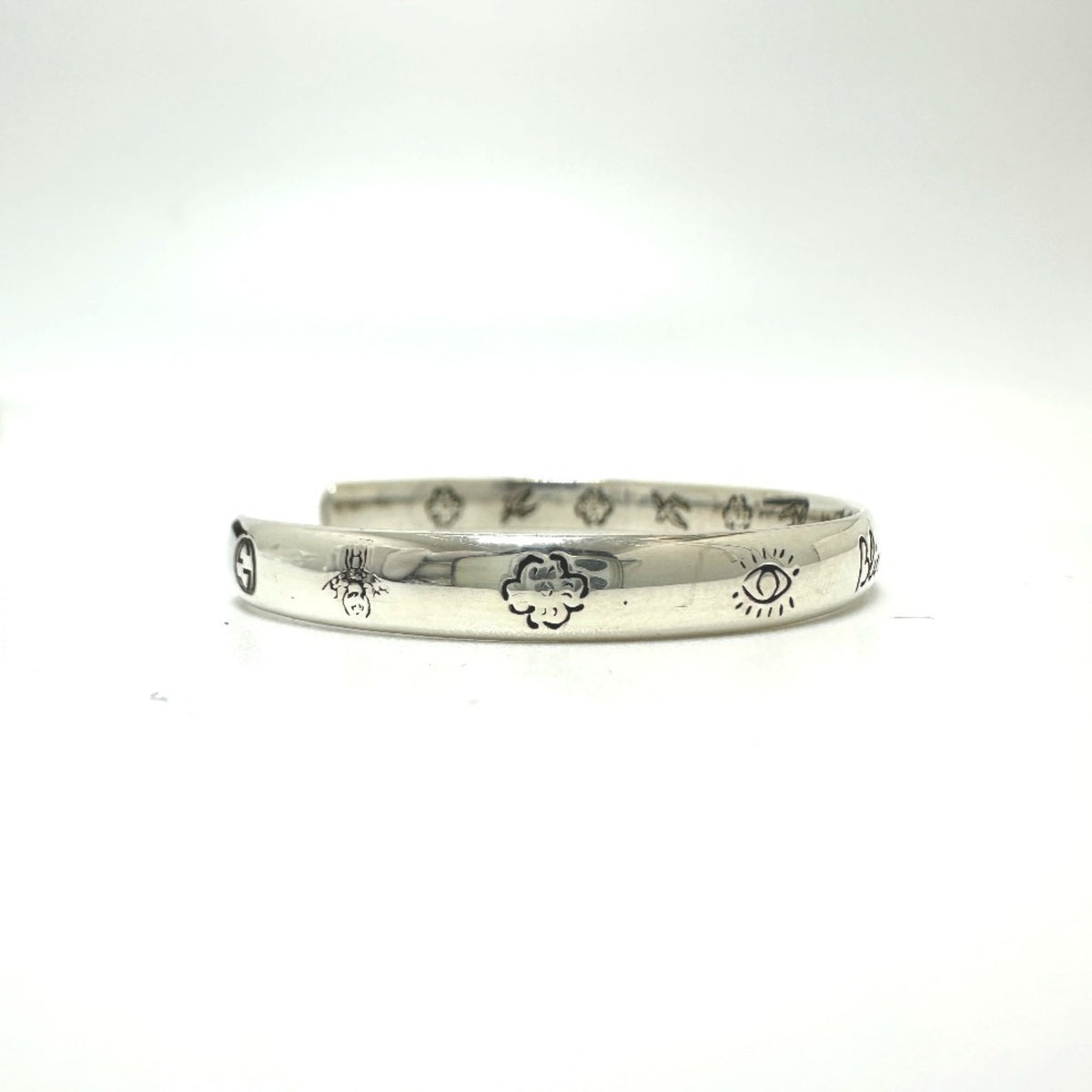 Gucci Silver Silver 925 Bangle (Pre-Owned)