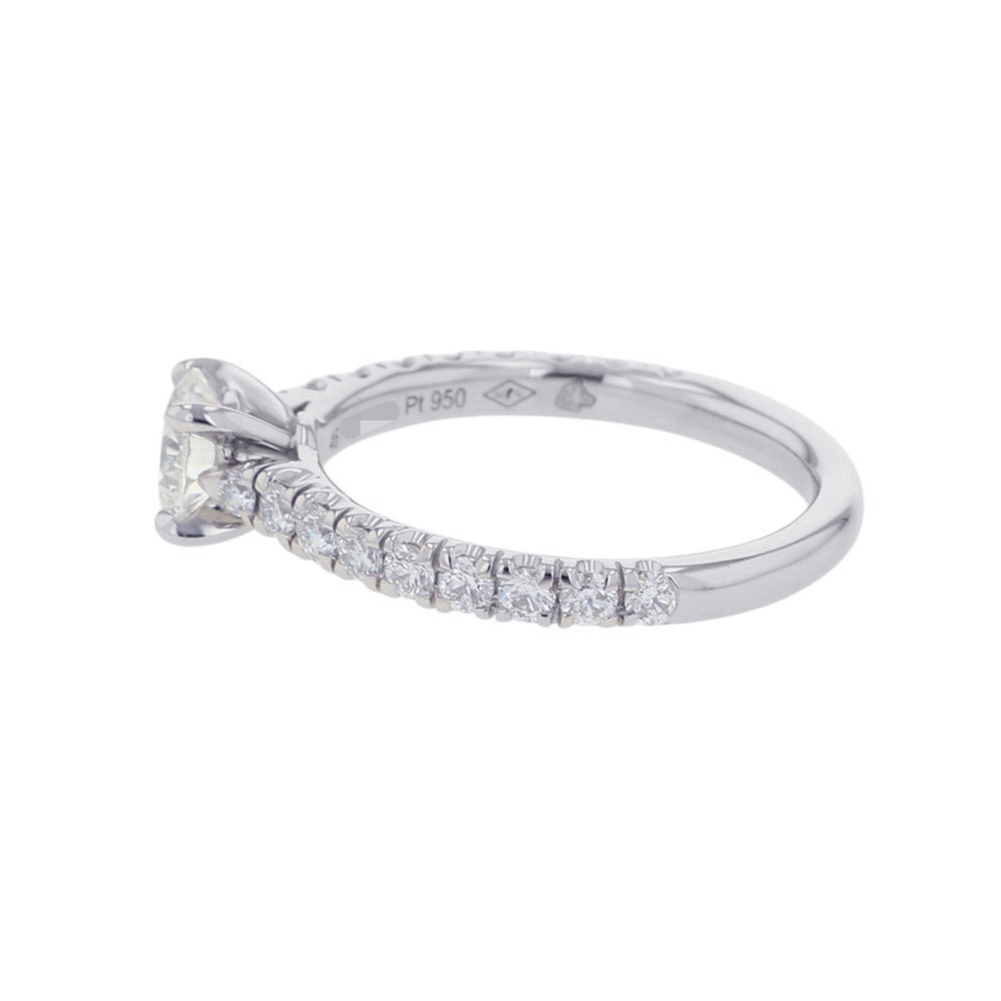 Cartier Platinum 950 Band Ring (Pre-Owned)