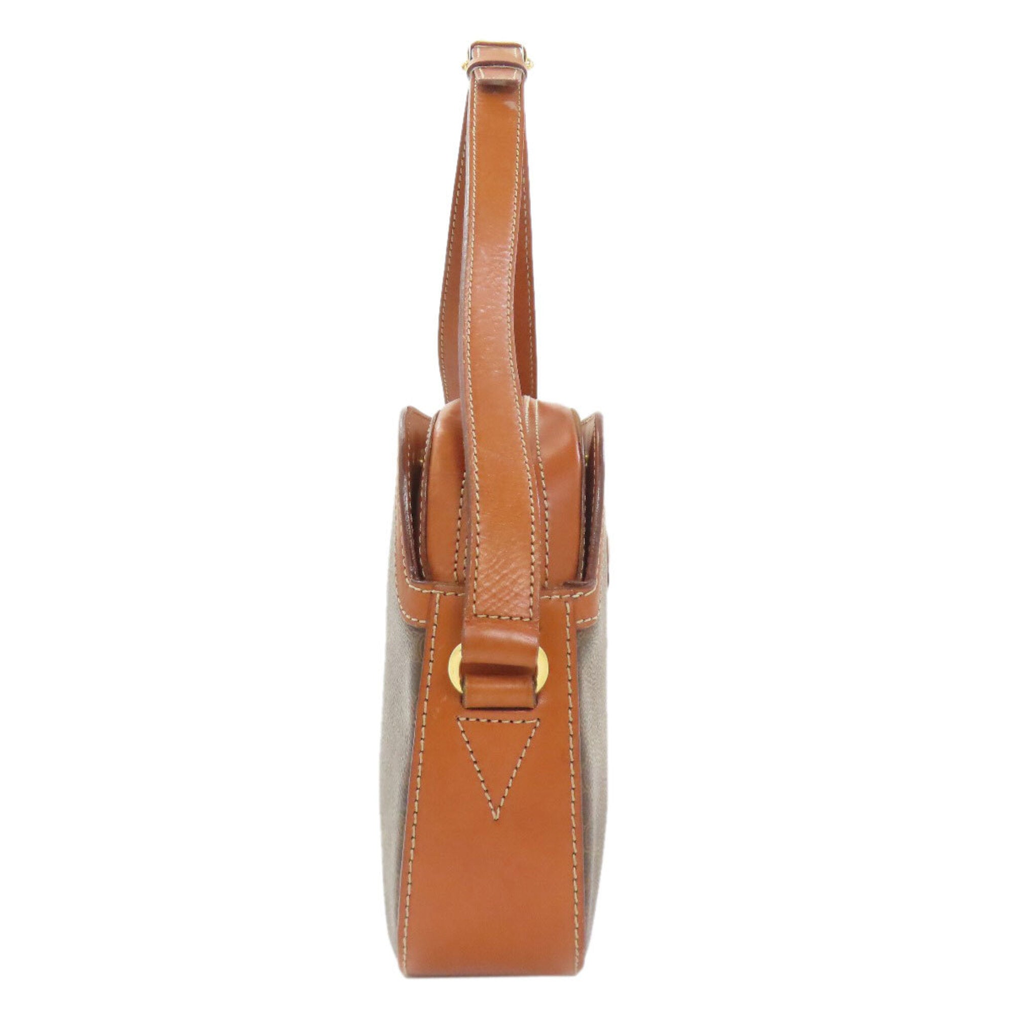 Celine Brown Pvc Shoulder Bag (Pre-Owned)