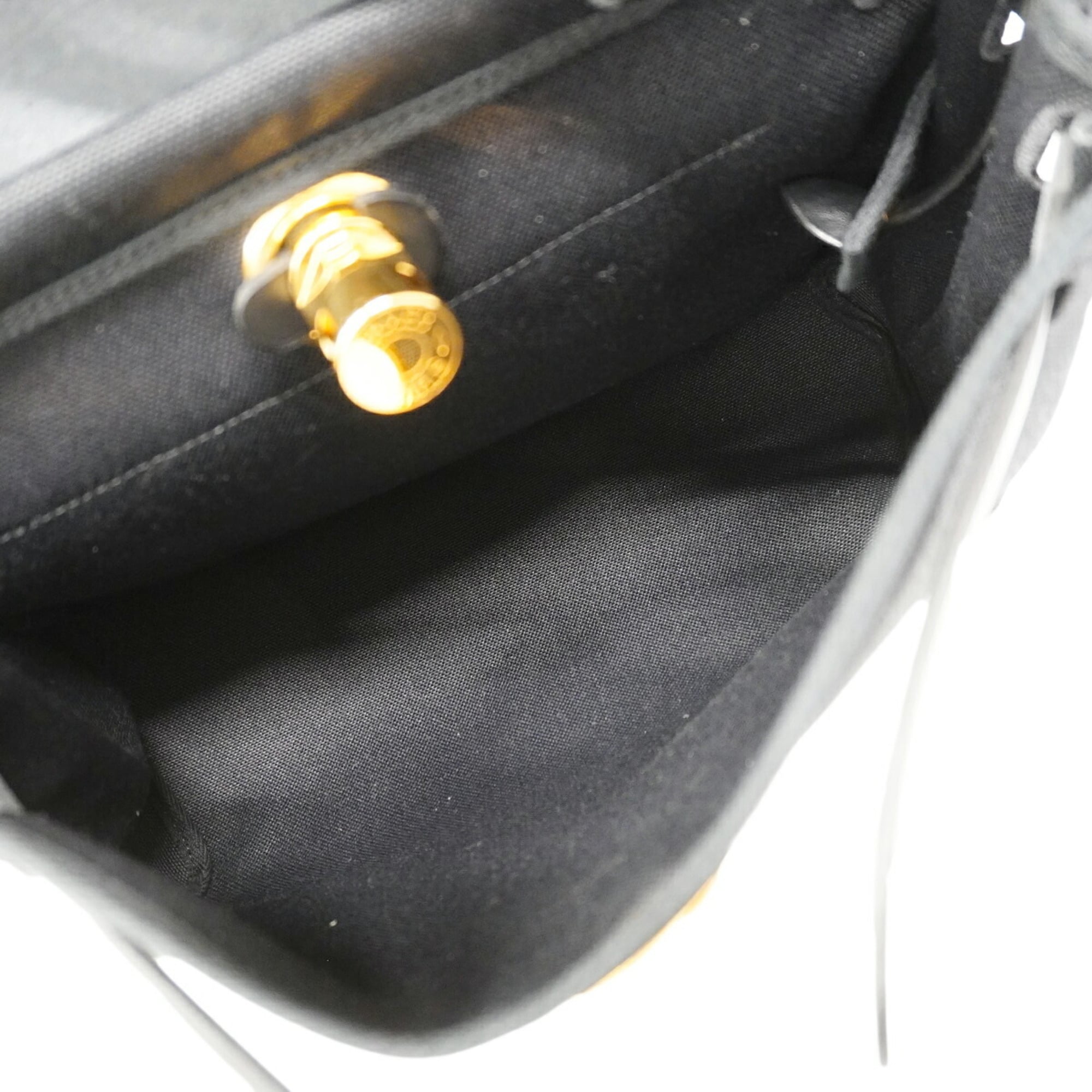 Hermes Black Handbag (Pre-Owned)