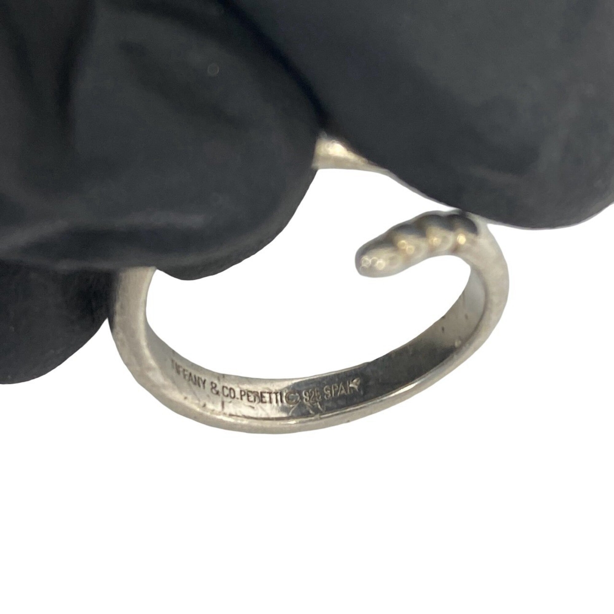 Tiffany Silver Silver 925 Band Ring (Pre-Owned)