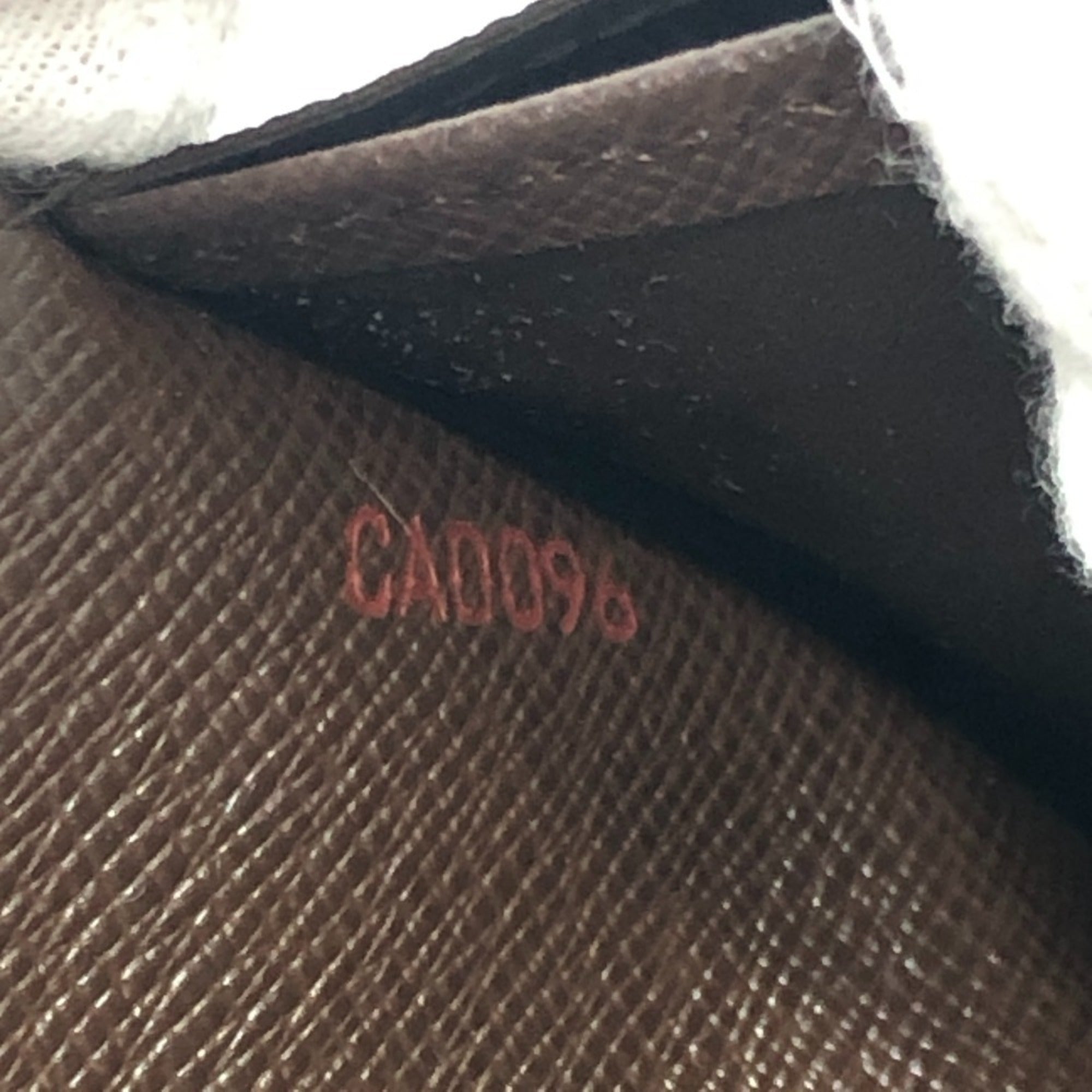 Louis Vuitton Damier Brown Ebene Damier Canvas Long Wallet (Bi-Fold) (Pre-Owned)