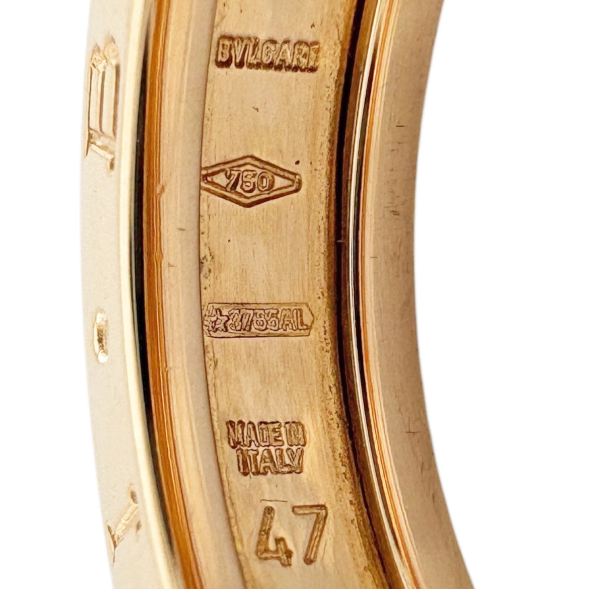 Bvlgari Pink Gold Pink Gold (18K) Band Ring (Pre-Owned)