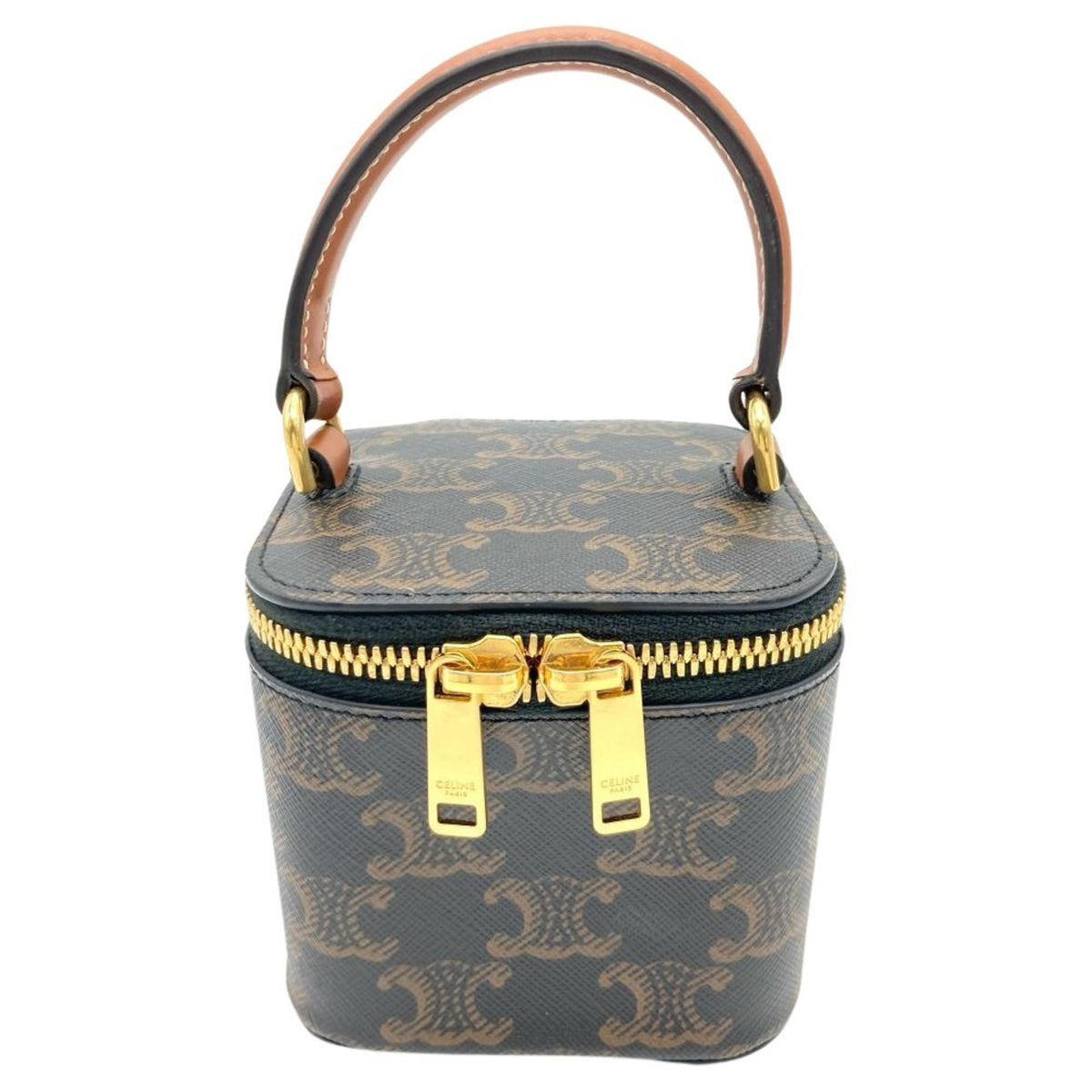 Celine Pvc Shoulder Bag Vanity Bag (Pre-Owned)