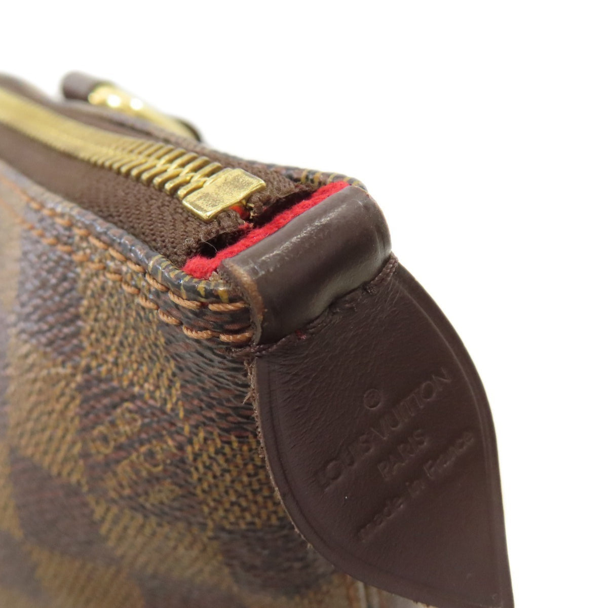 Louis Vuitton Damier Canvas Ebene Damier Canvas Handbag (Pre-Owned)
