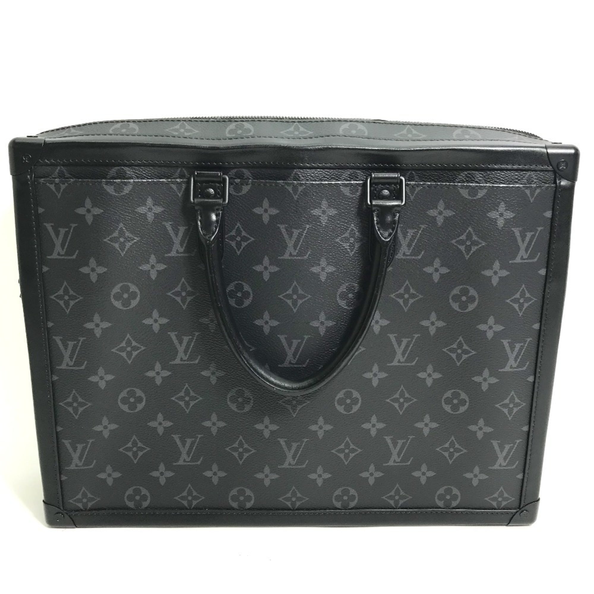 Louis Vuitton Monogram Eclipse Black Monogram Eclipse Briefcase Handbag Shoulder Bag (Pre-Owned)