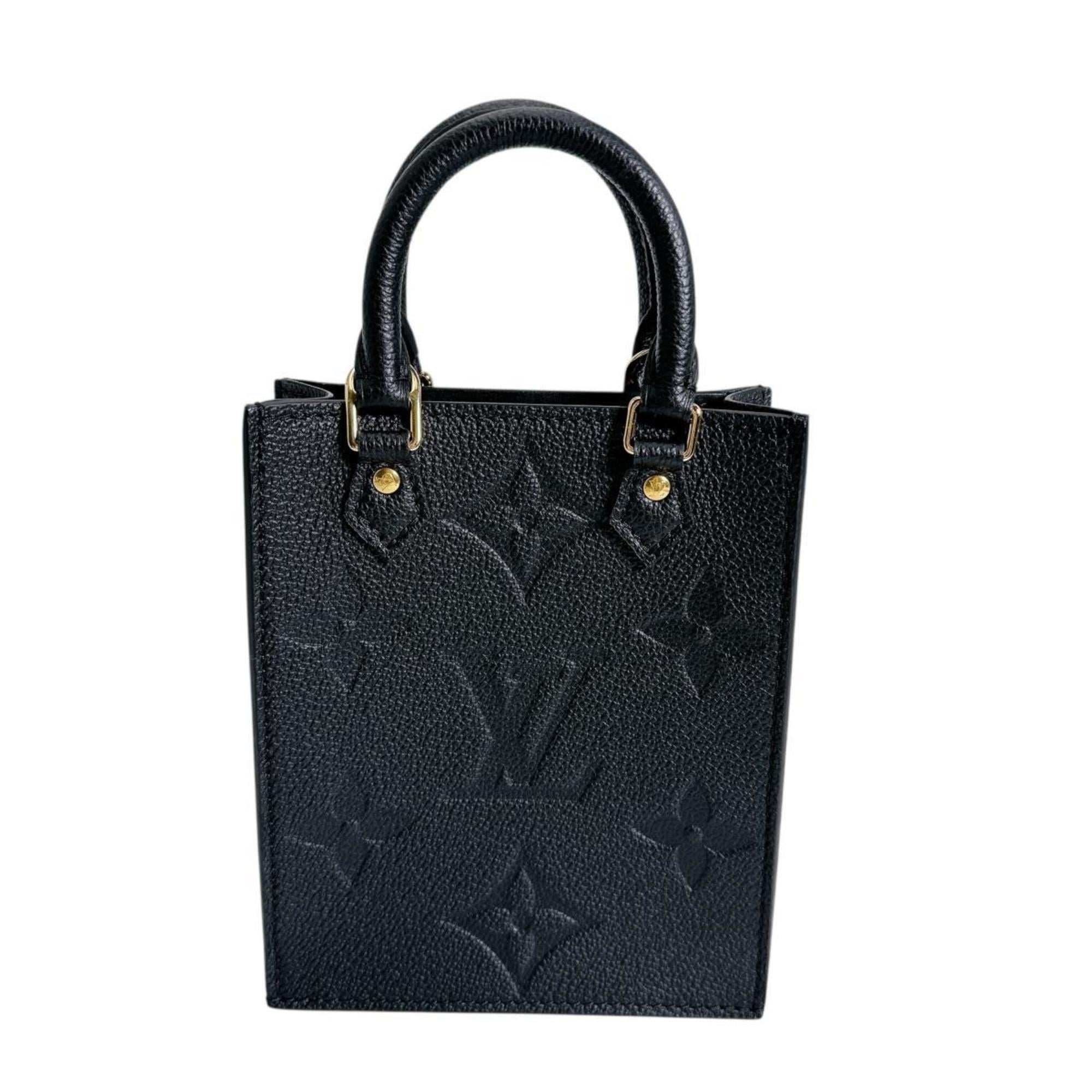 Louis Vuitton Black Monogram Empreinte Shoulder Bag (Pre-Owned)