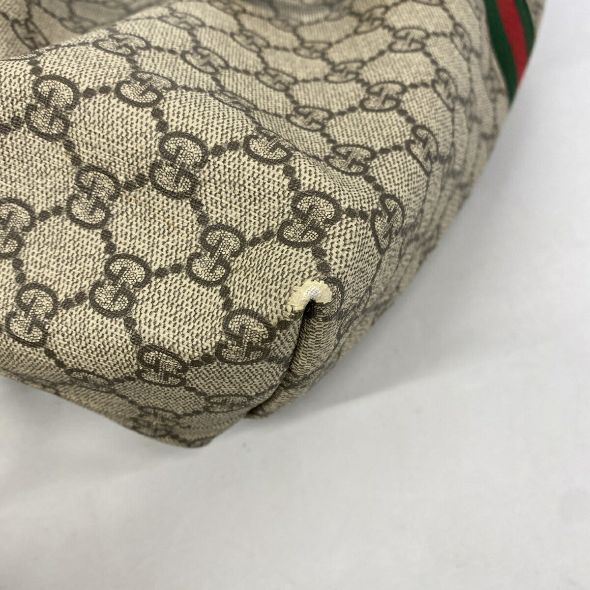 Gucci Beige Brown Pvc Tote Bag (Pre-Owned)