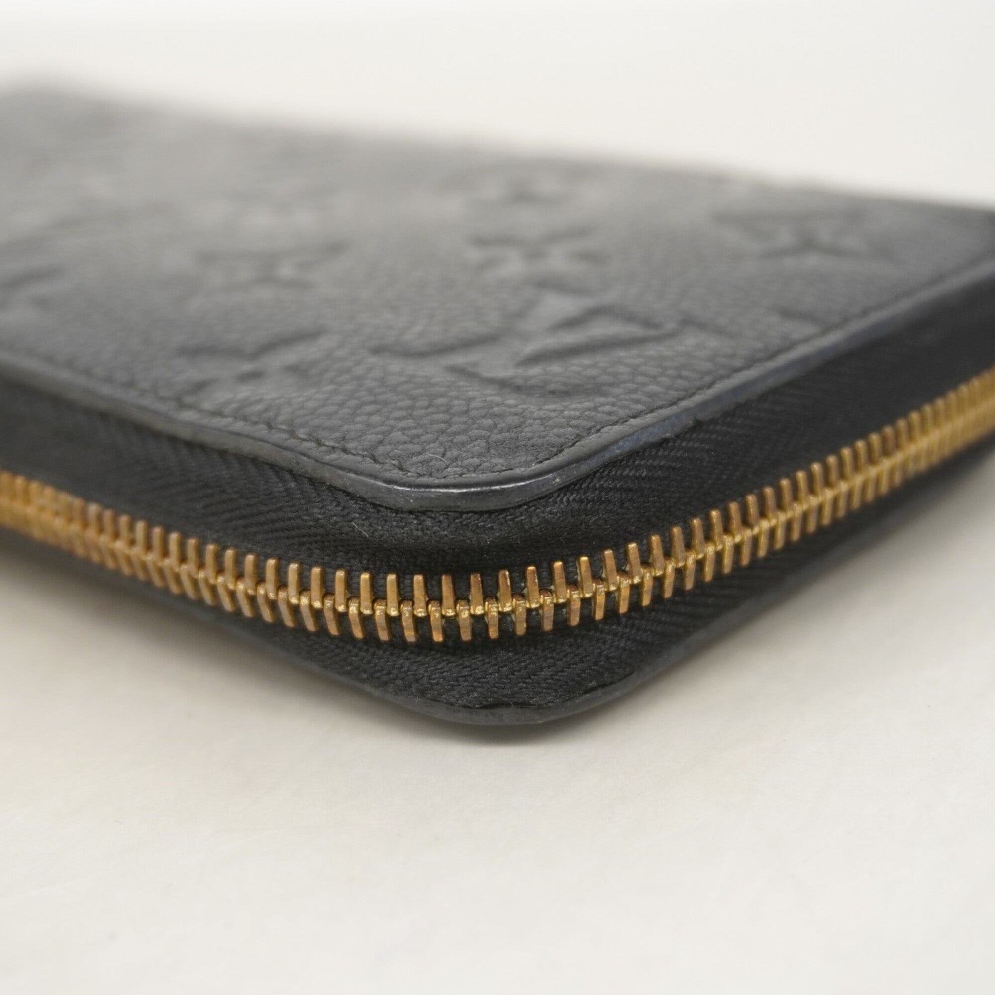 Louis Vuitton Noir Long Wallet (Bi-Fold) (Pre-Owned)