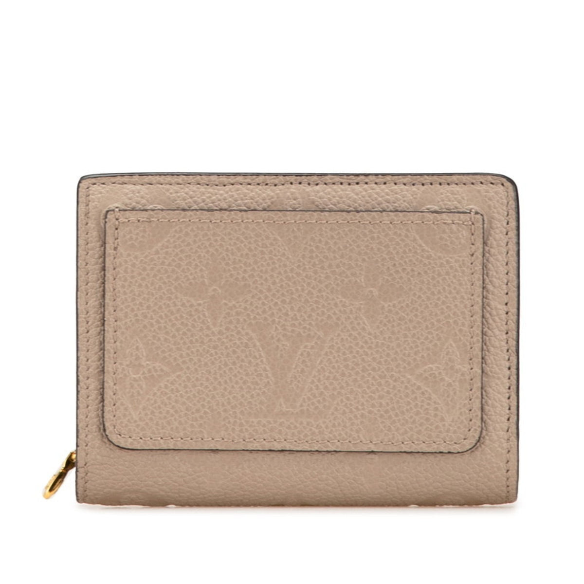 Louis Vuitton Beige Tourterelle Leather Wallet (Bi-Fold) (Pre-Owned)