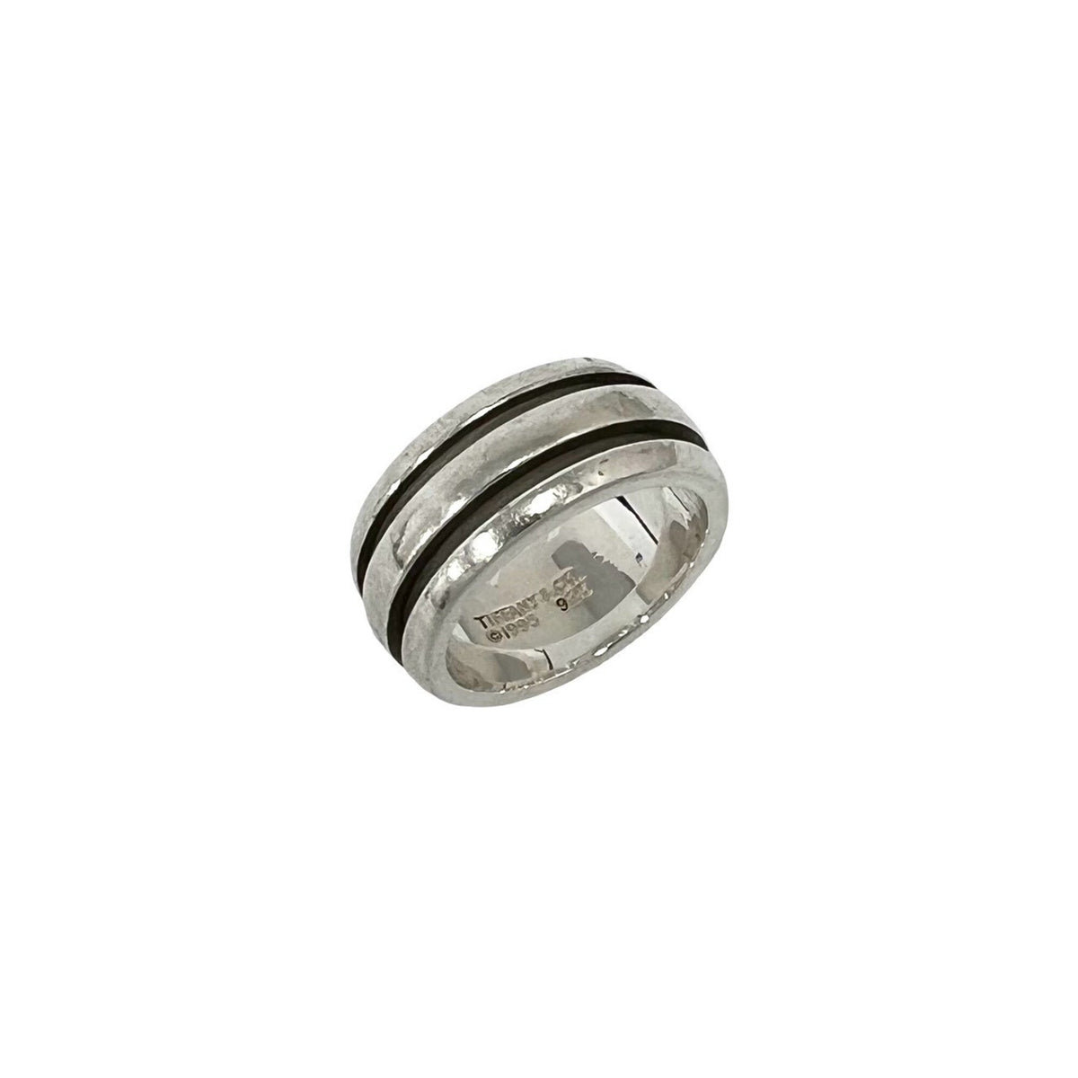 Tiffany Silver Silver 925 Band Ring (Pre-Owned)