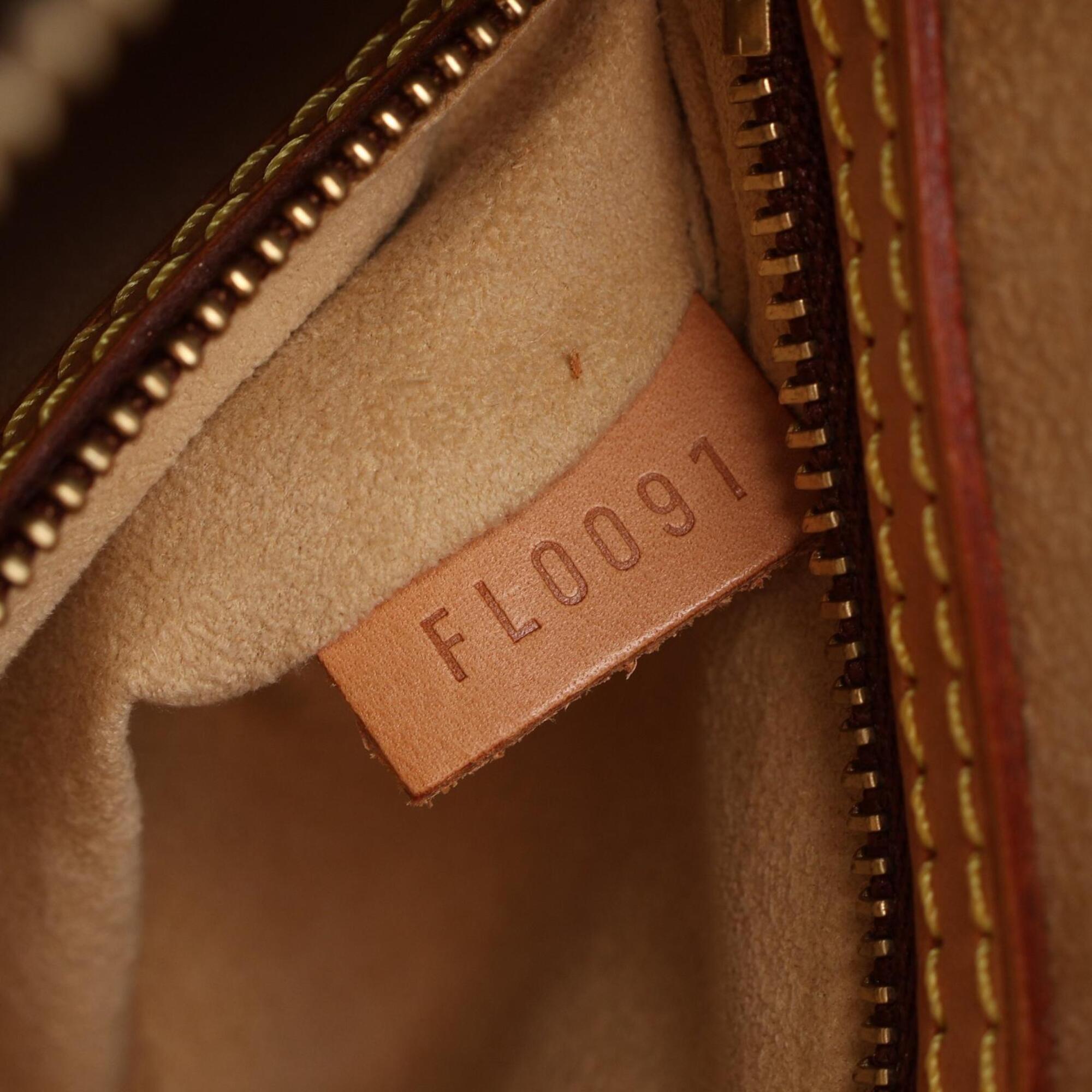 Louis Vuitton Brown Monogram Monogram Leather Handbag Shoulder Bag (Pre-Owned)
