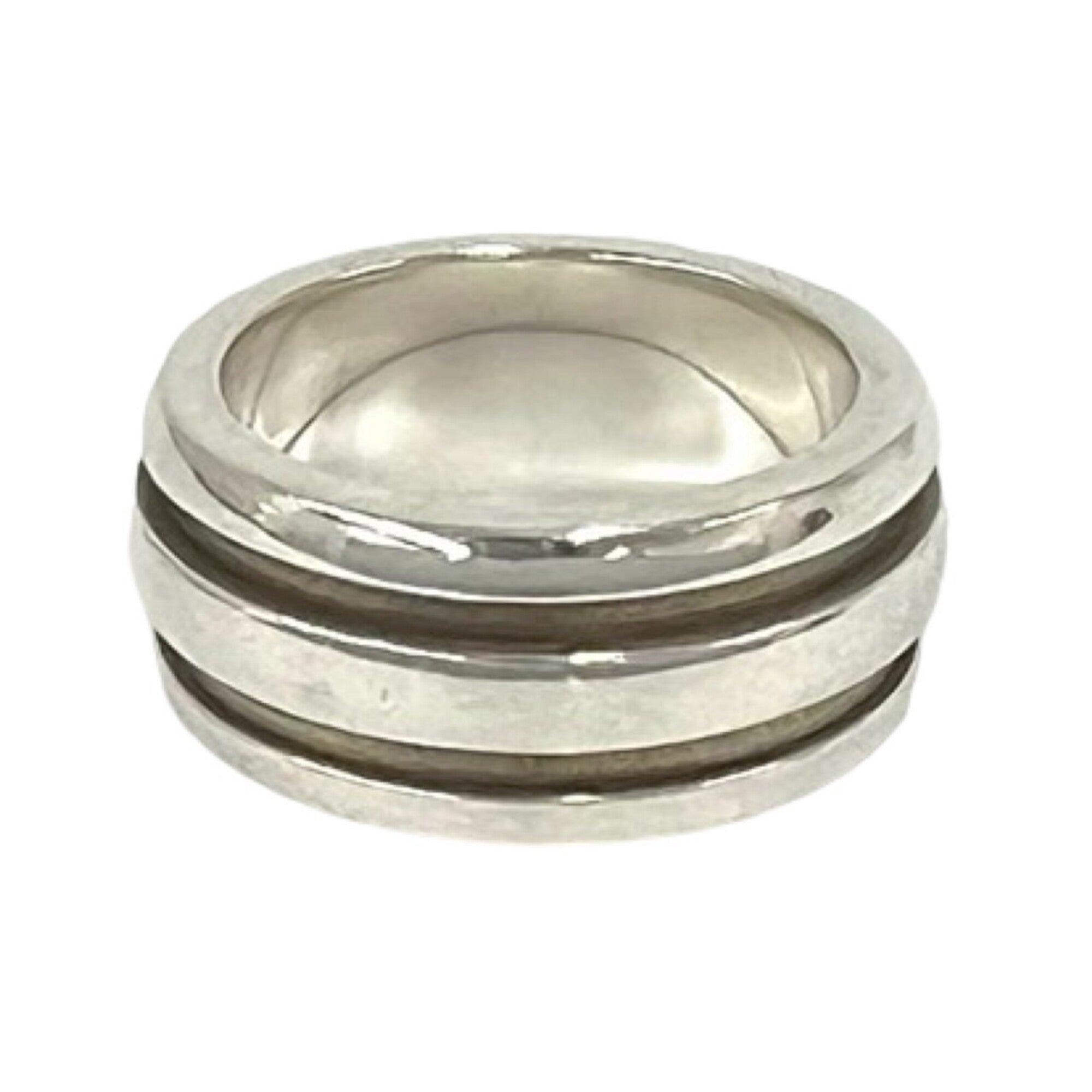 Tiffany Silver Silver 925 Band Ring (Pre-Owned)
