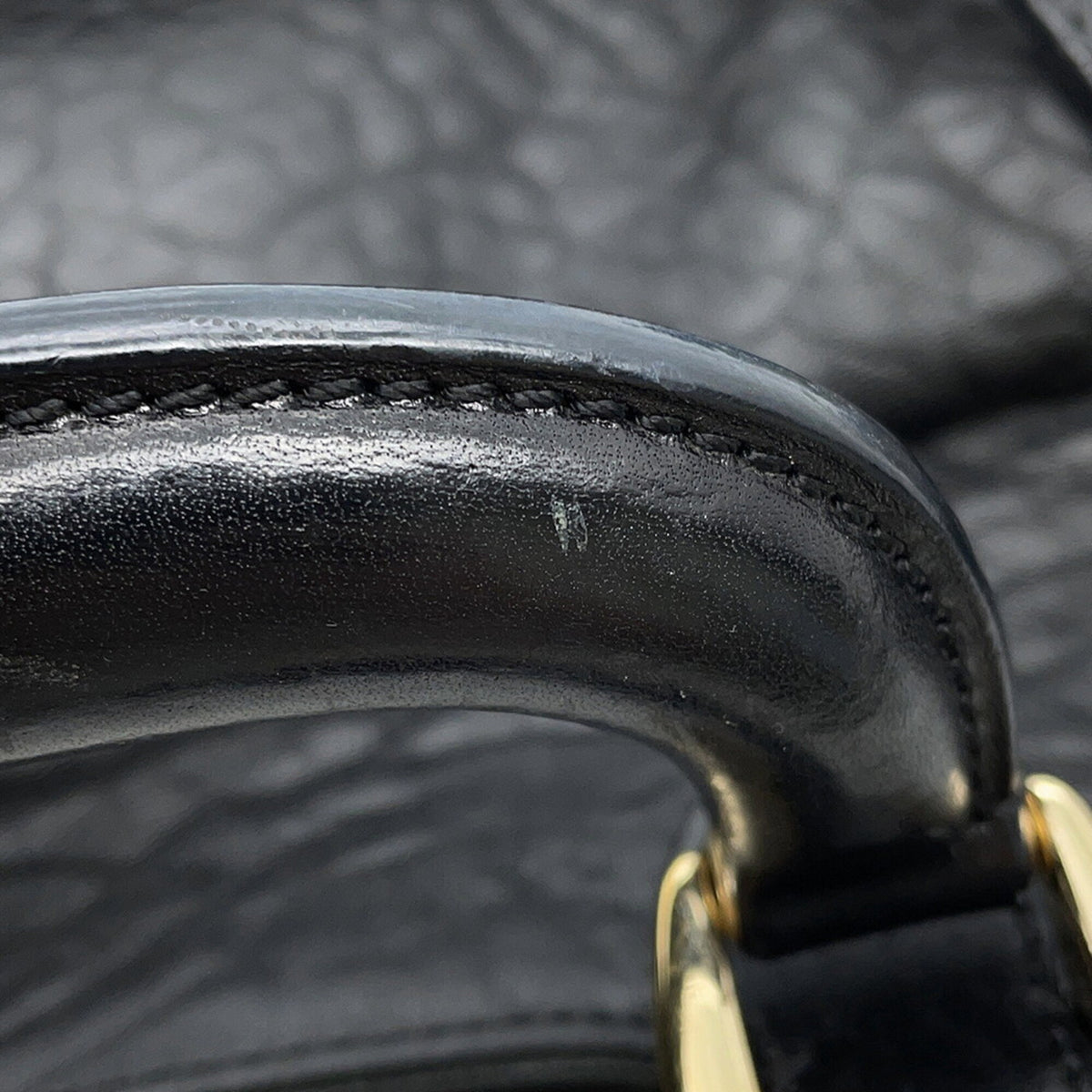 Fendi Black Leather Handbag Shoulder Bag (Pre-Owned)
