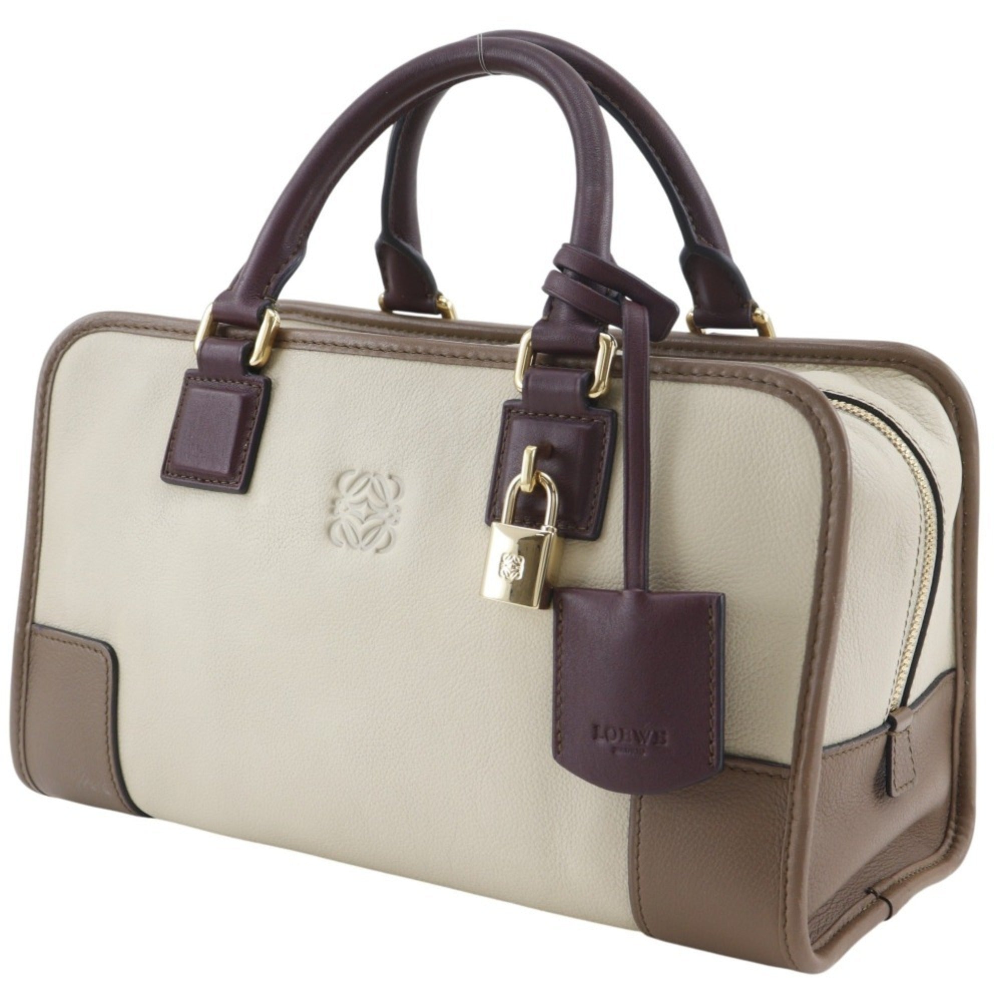 Loewe Amazona Beige Handbag (Pre-Owned)