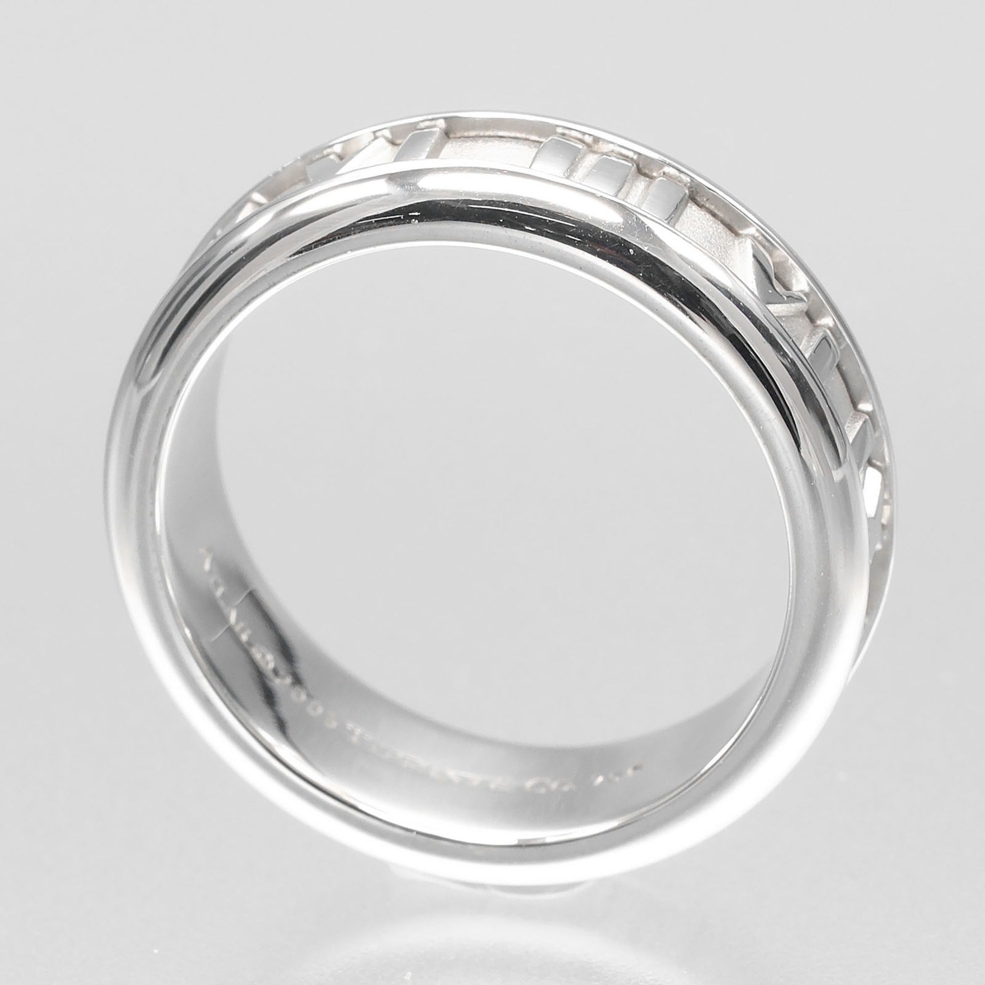 Tiffany White Gold (18K) Band Ring (Pre-Owned)