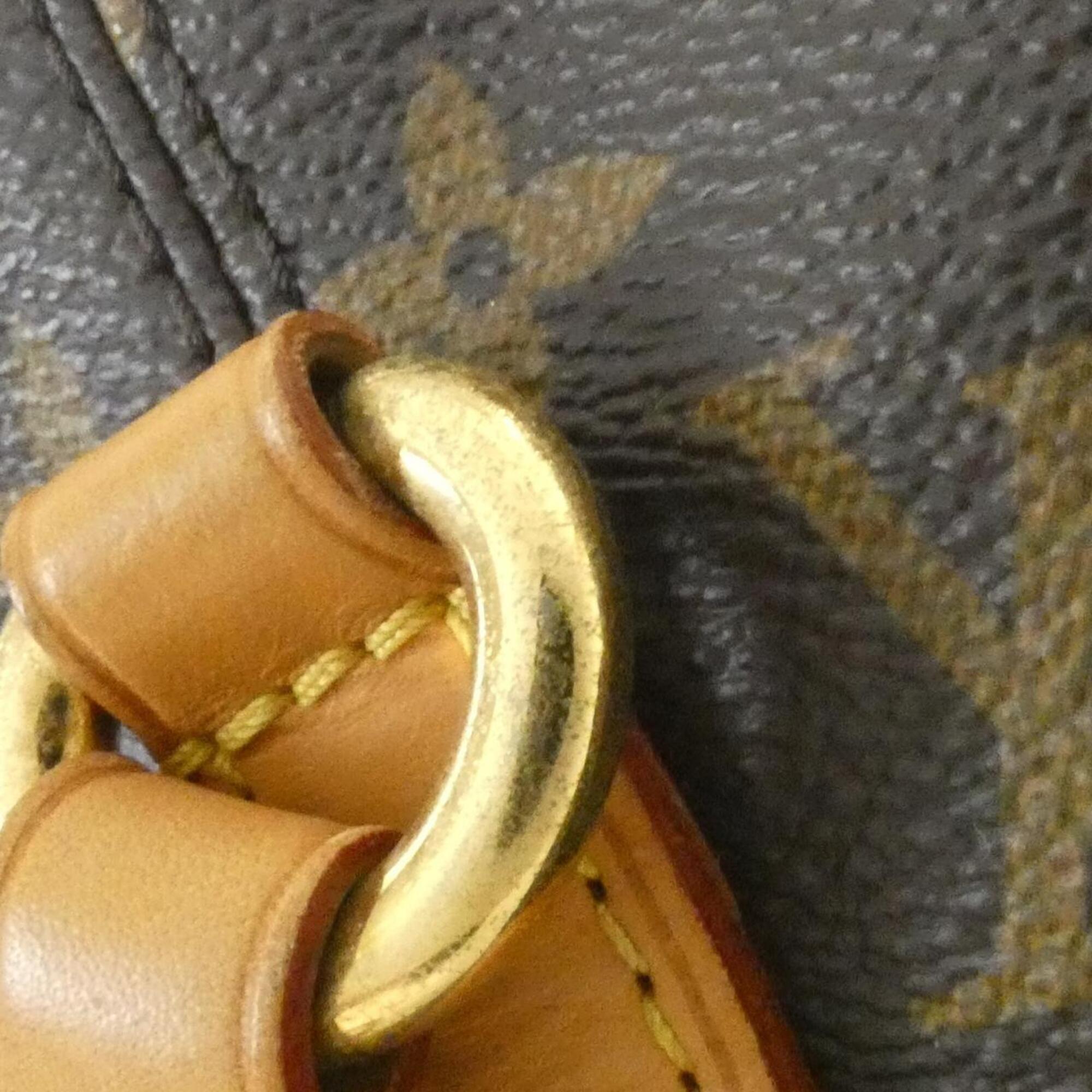 Louis Vuitton Marron Coated Canvas Handbag (Pre-Owned)