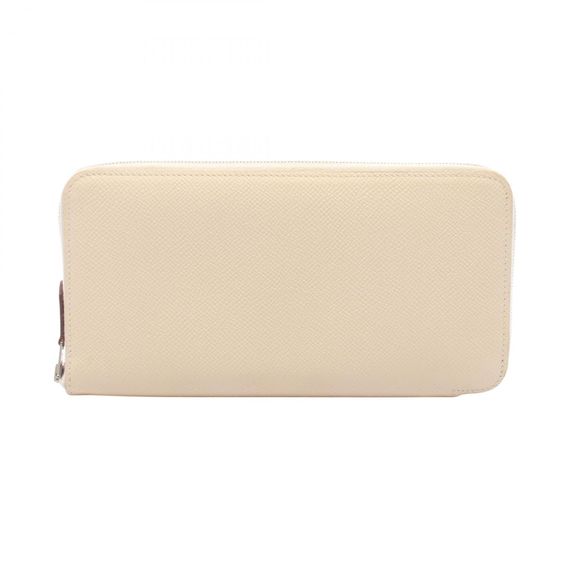 Hermes Ivory Epsom Leather Long Wallet (Bi-Fold) (Pre-Owned)