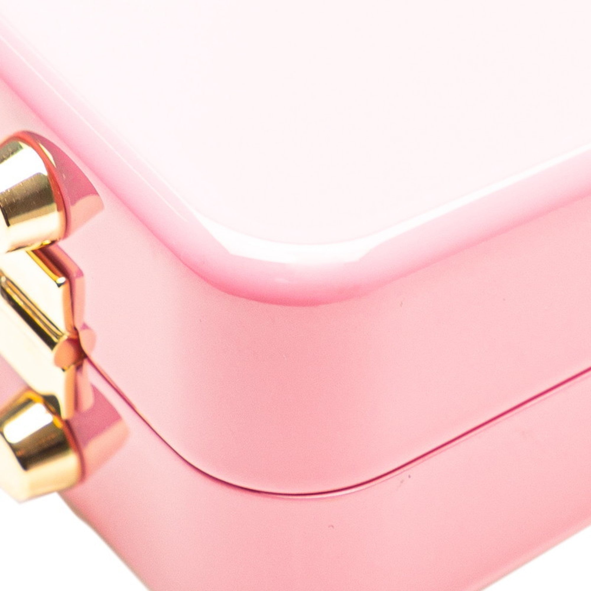 Gucci Pink Plastic Handbag Shoulder Bag (Pre-Owned)