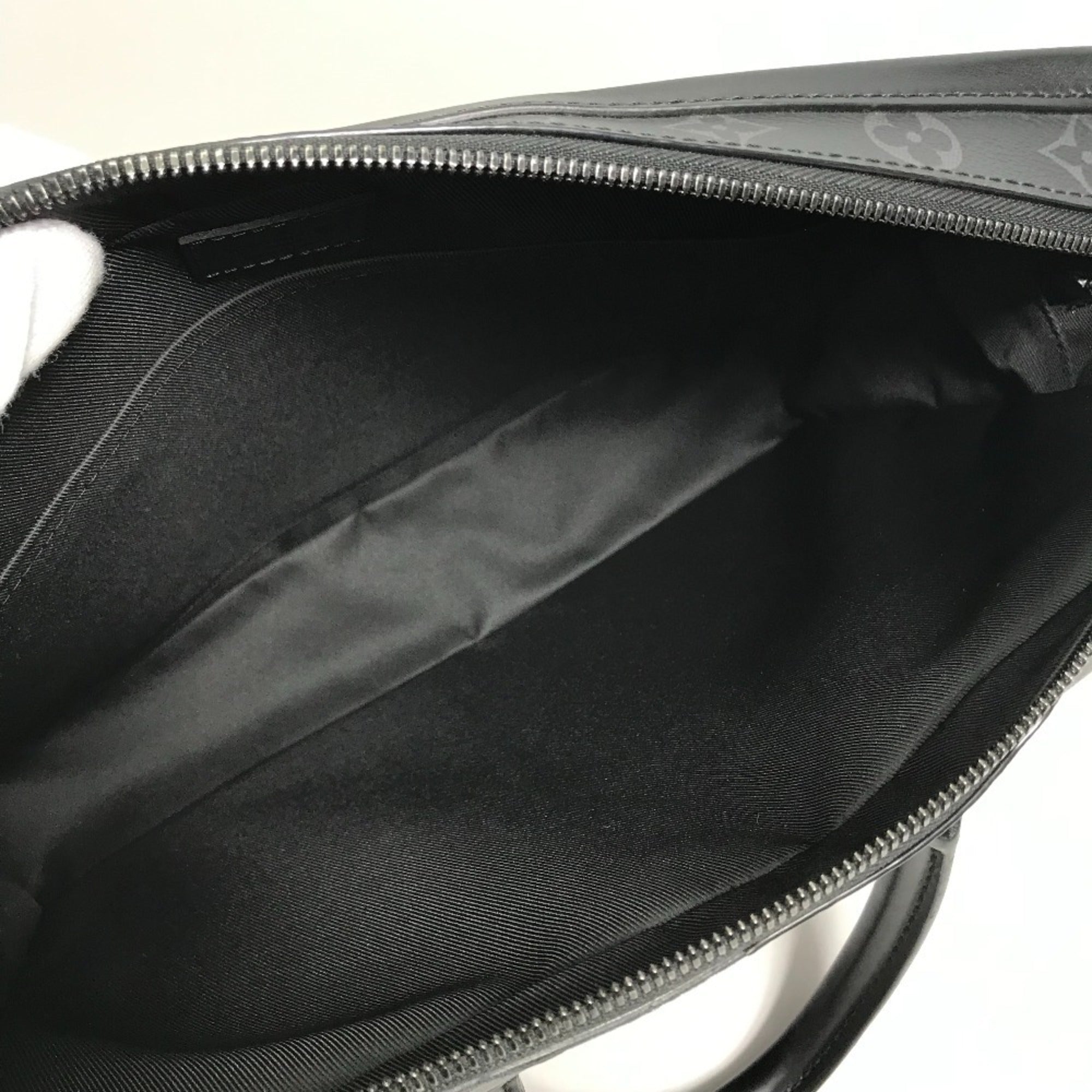 Louis Vuitton Monogram Eclipse Black Monogram Eclipse Briefcase Handbag Shoulder Bag (Pre-Owned)