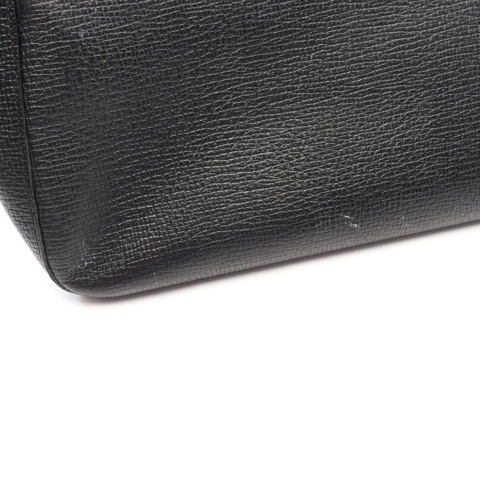 Loewe Black Leather Handbag (Pre-Owned)