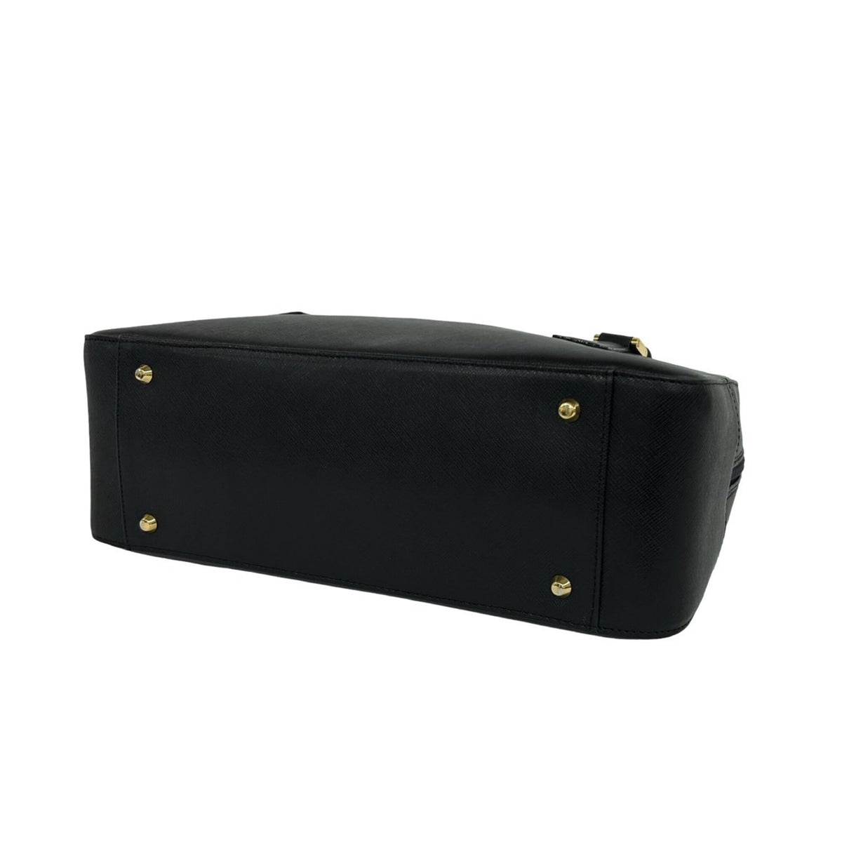 Burberry Black Leather Boston Bag Handbag Shoulder Bag (Pre-Owned)