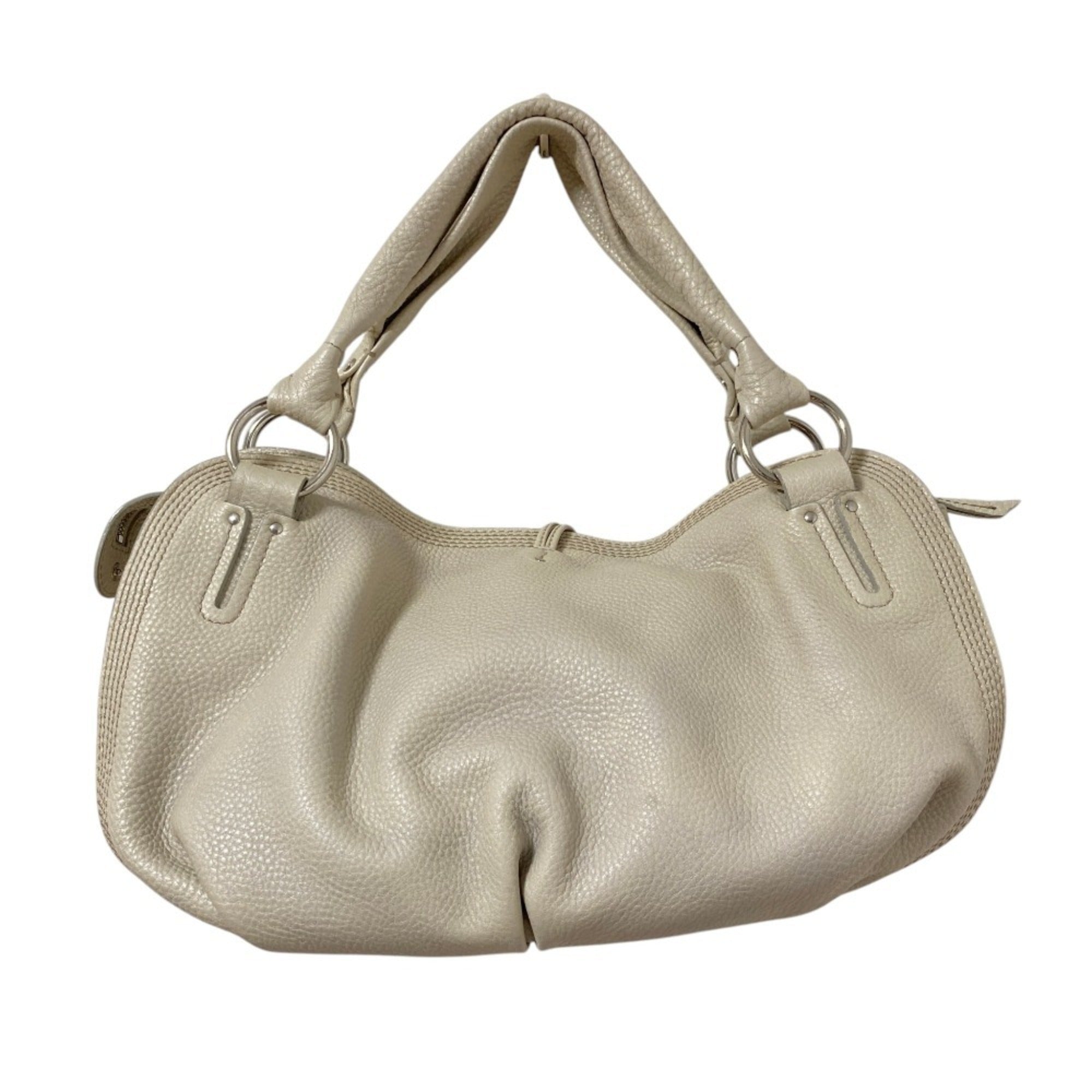 Celine Gray Leather Handbag (Pre-Owned)