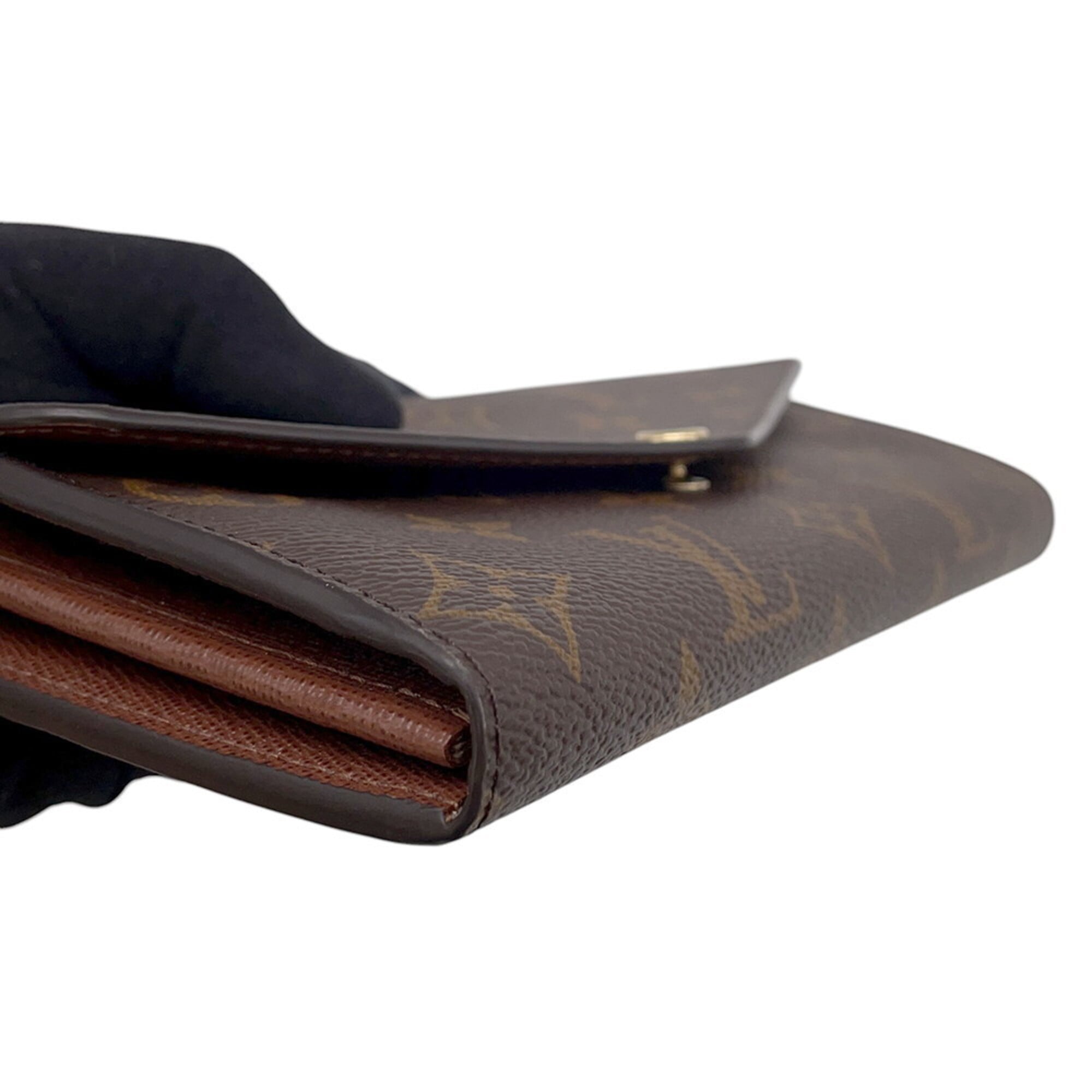 Louis Vuitton Monogram Brown Monogram Long Wallet (Bi-Fold) (Pre-Owned)