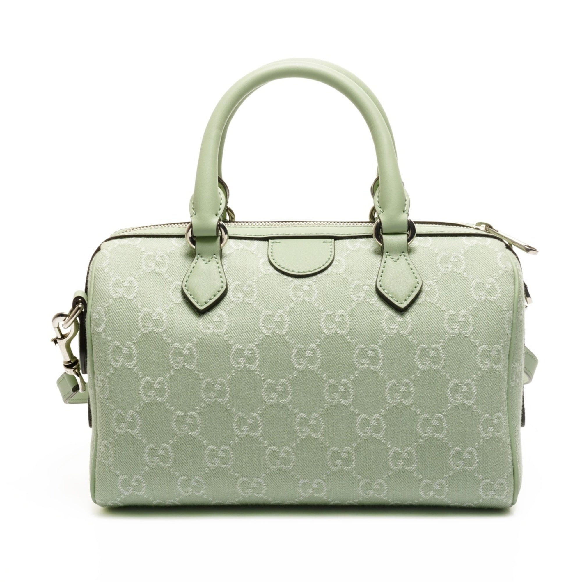 Gucci Green Boston Bag (Pre-Owned)