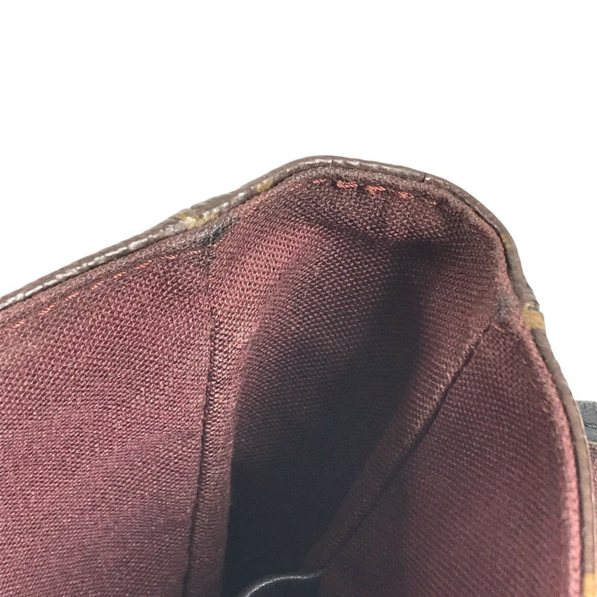 Louis Vuitton Black Brown Monogram Canvas Pochette Shoulder Bag (Pre-Owned)