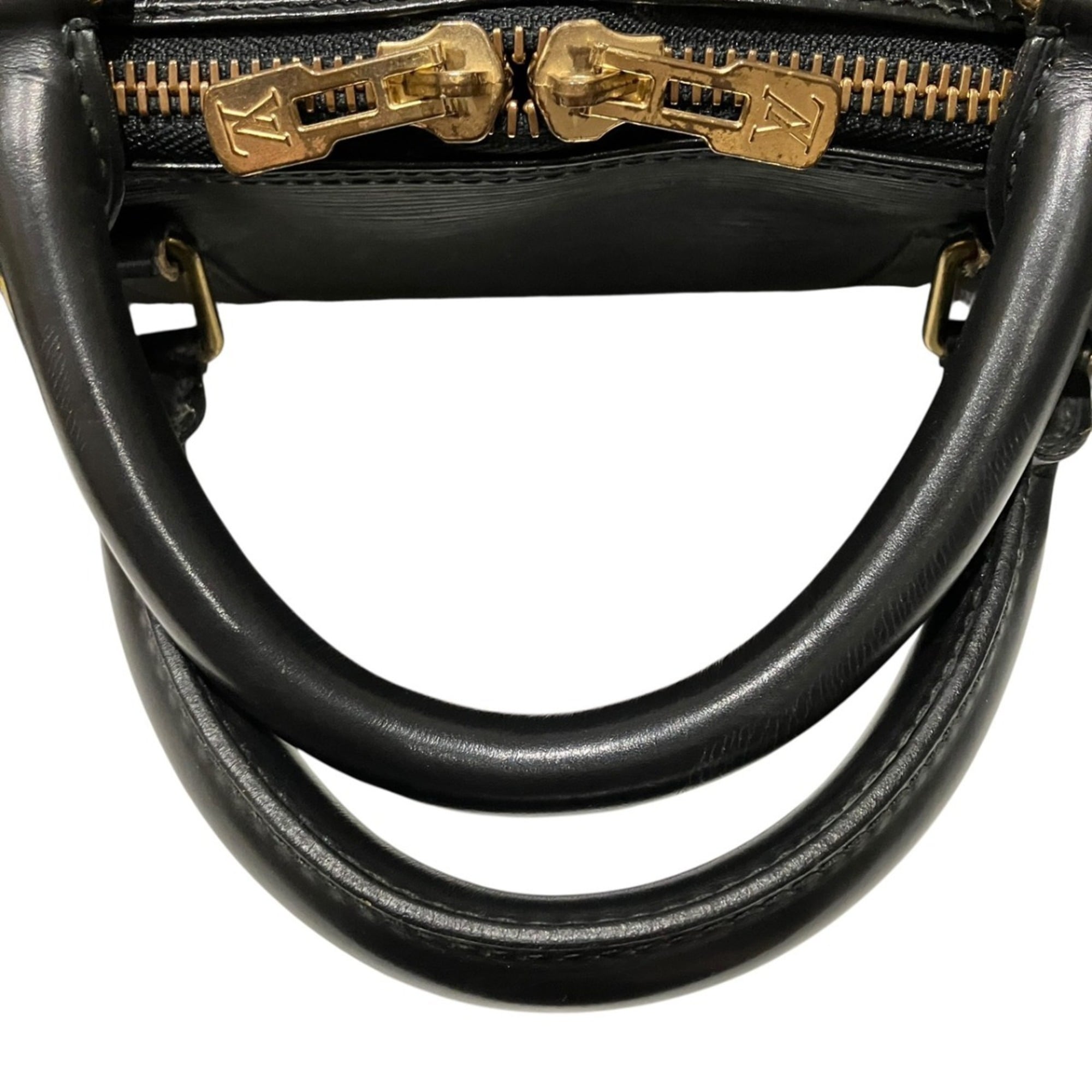 Louis Vuitton Epi Black Epi Leather Boston Bag (Pre-Owned)