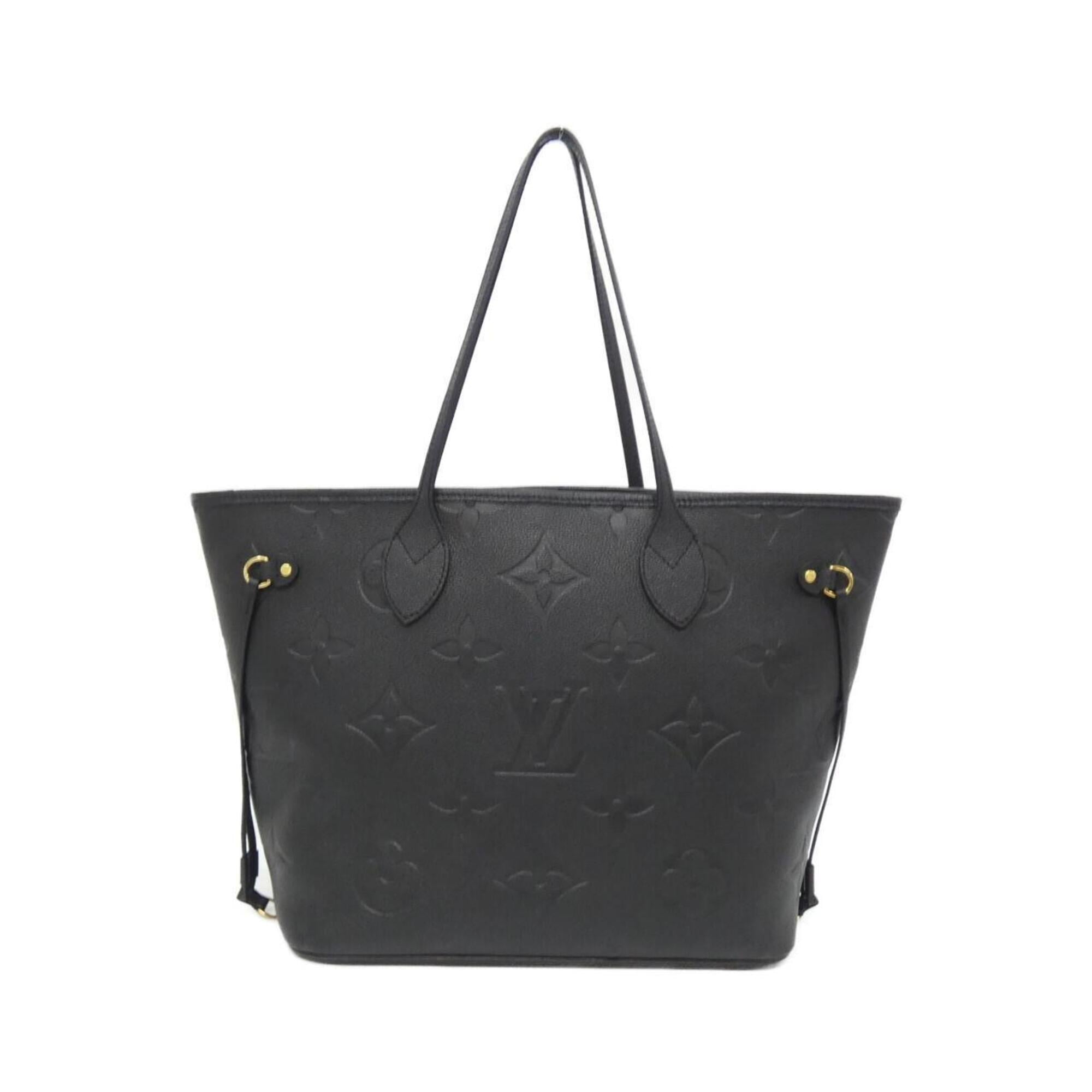 Louis Vuitton Black Monogram Leather Handbag Pouch (Pre-Owned)
