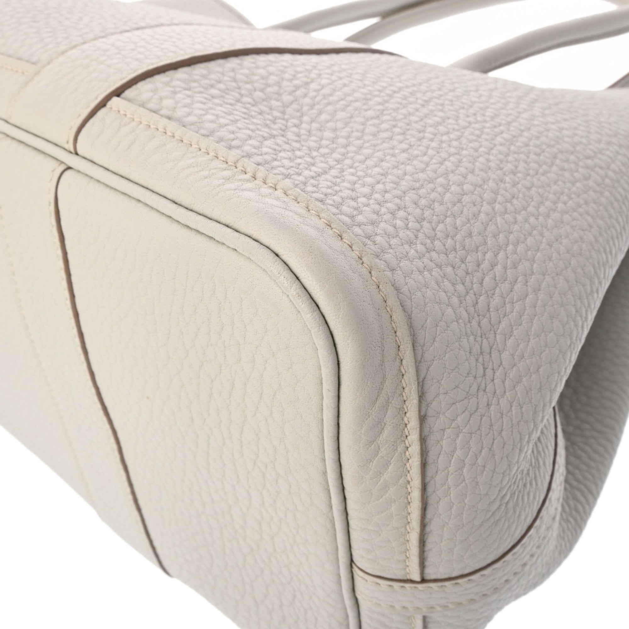 Hermes Pearl Gray Negonda Leather Handbag (Pre-Owned)