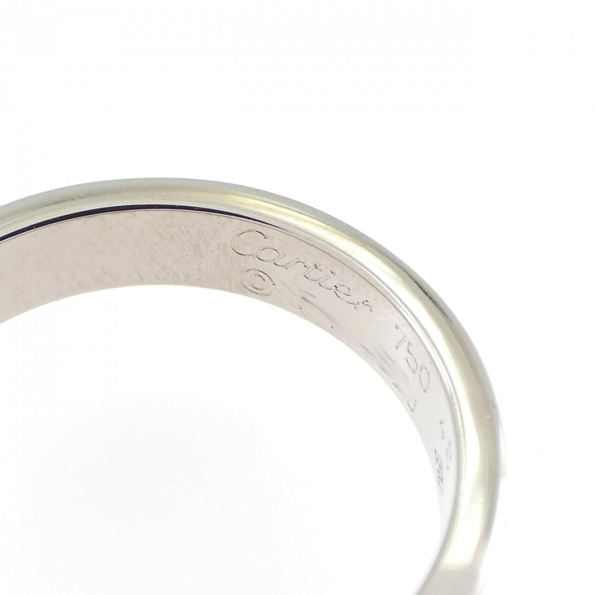 Cartier White Gold White Gold (18K) Band Ring (Pre-Owned)