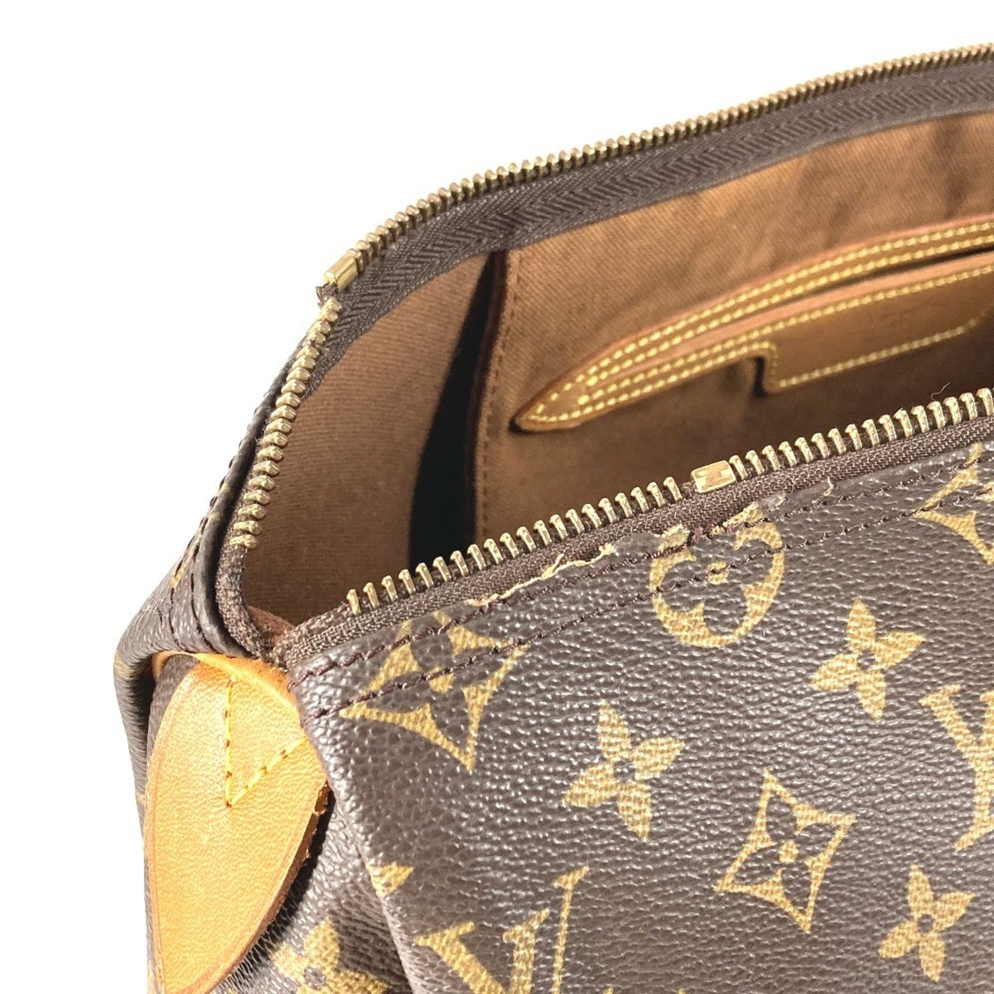 Louis Vuitton Brown Monogram Monogram Shoulder Bag Tote Bag (Pre-Owned)