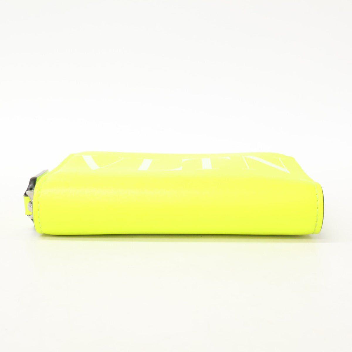Valentino Yellow Leather Coin Purse/Coin Case (Pre-Owned)