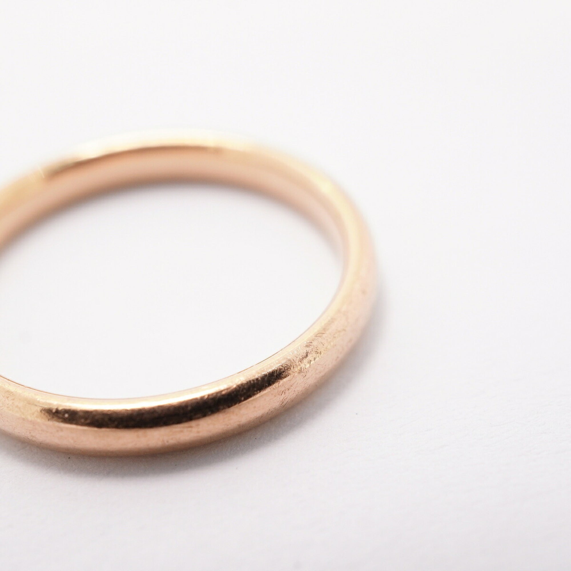 Tiffany Pink Gold (18K) Band Ring (Pre-Owned)
