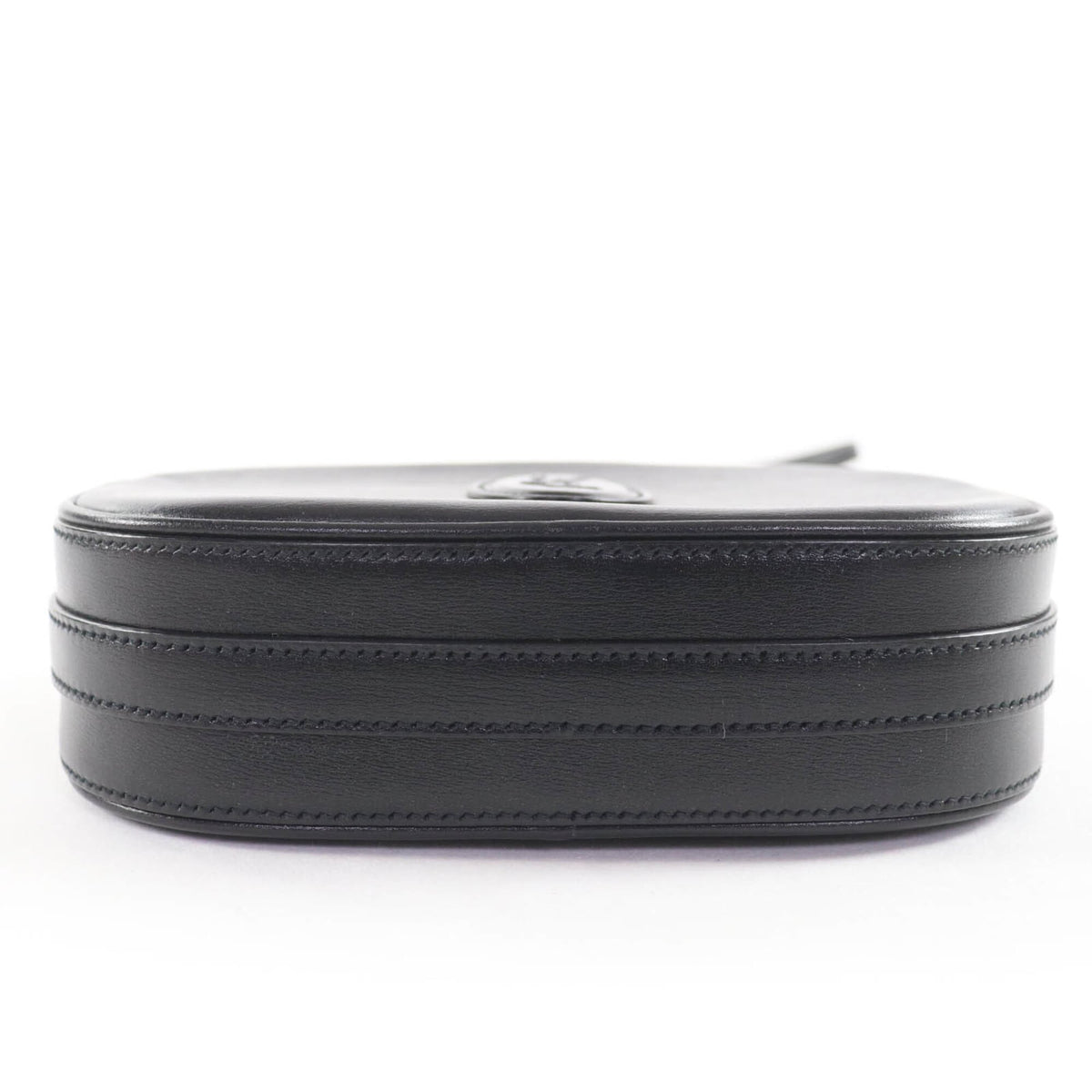 Saint Laurent Black Leather Shoulder Bag (Pre-Owned)