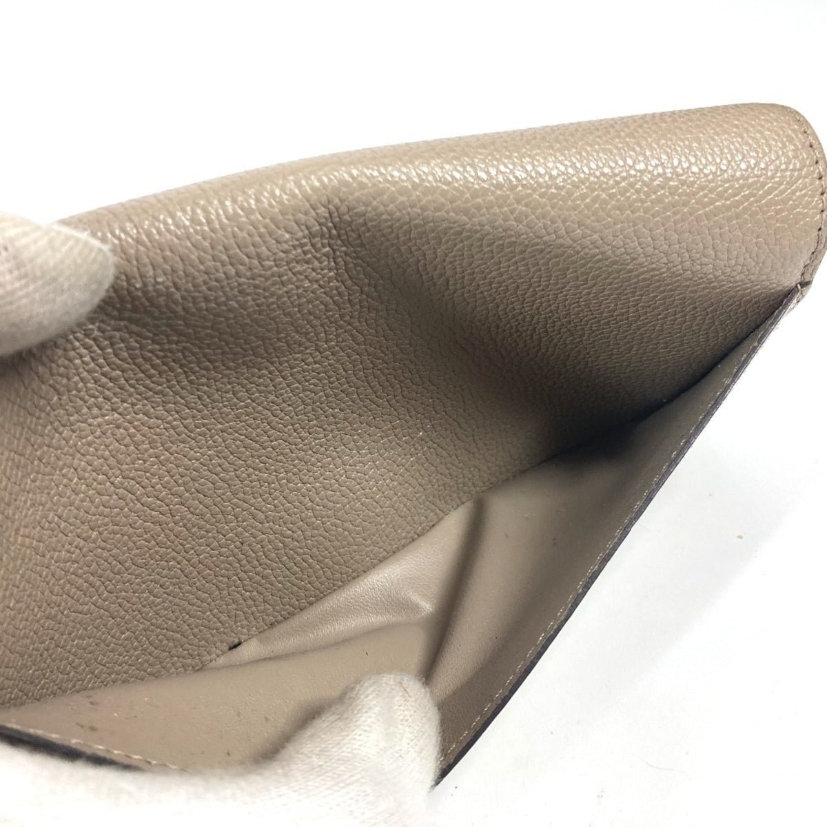 Louis Vuitton Beige Tourterelle Monogram Empreinte Long Wallet (Bi-Fold) (Pre-Owned)