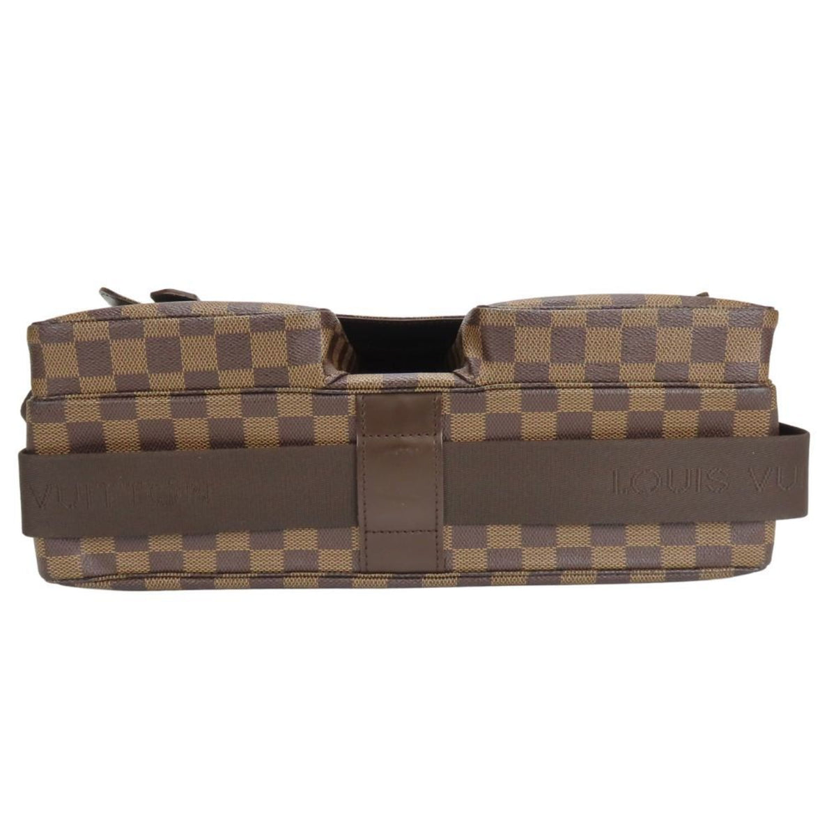 Louis Vuitton Brown Ebene Damier Canvas Handbag Shoulder Bag (Pre-Owned)