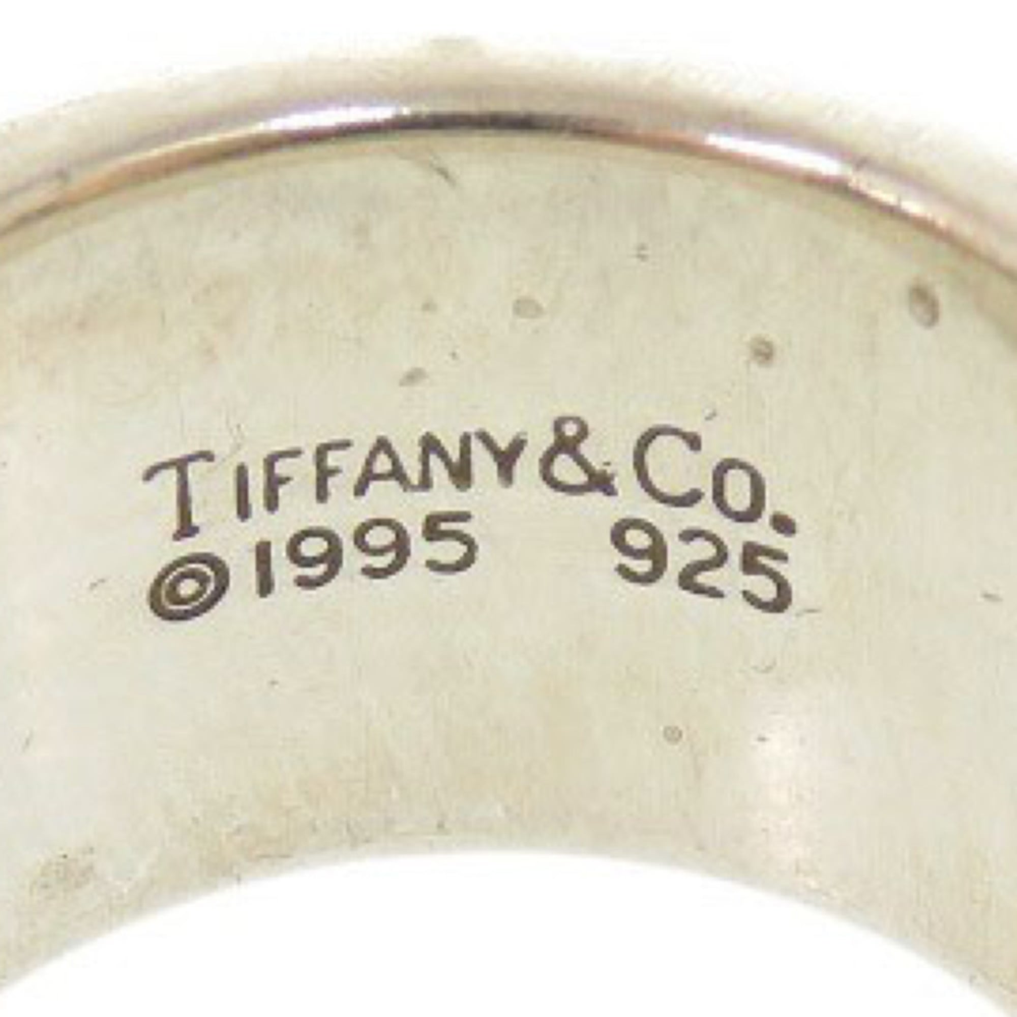 Tiffany Silver Silver 925 Band Ring (Pre-Owned)