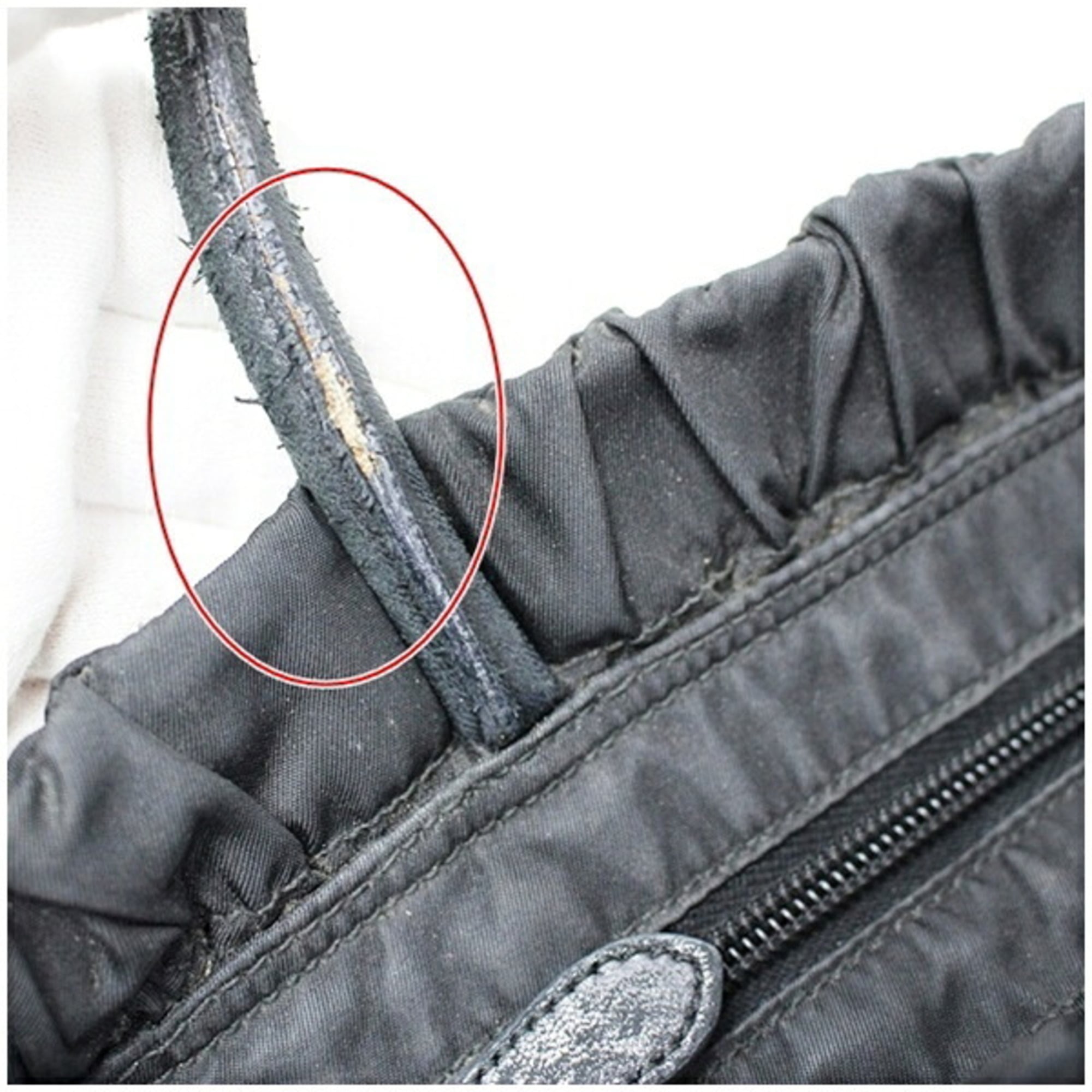 Prada Black Nylon Tote Bag (Pre-Owned)