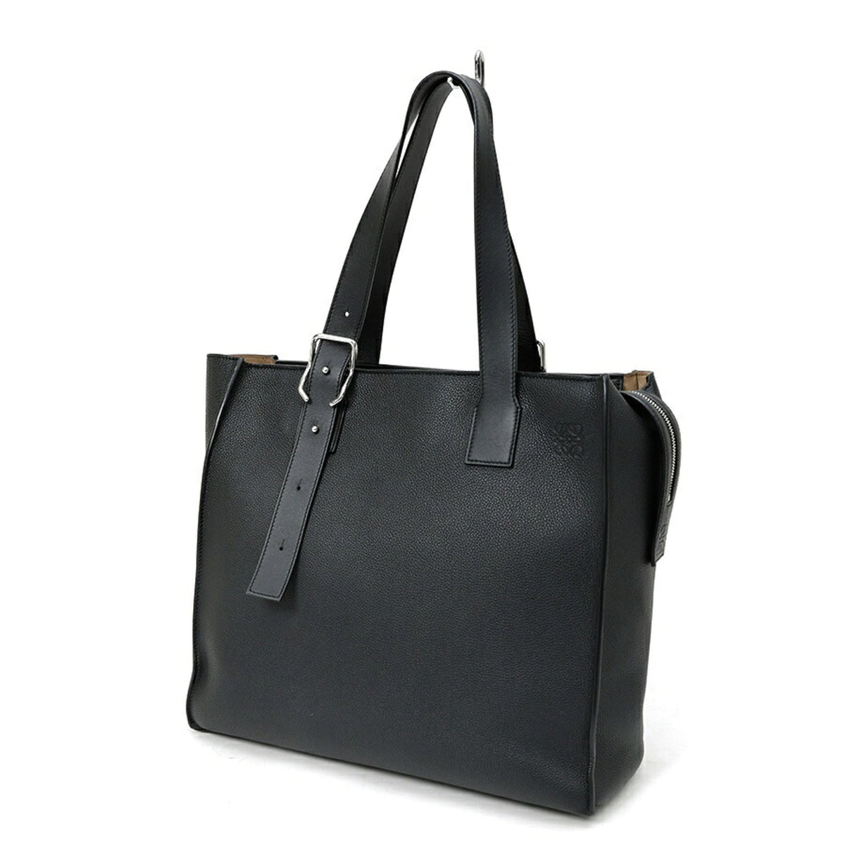 Loewe Black Leather Tote Bag (Pre-Owned)