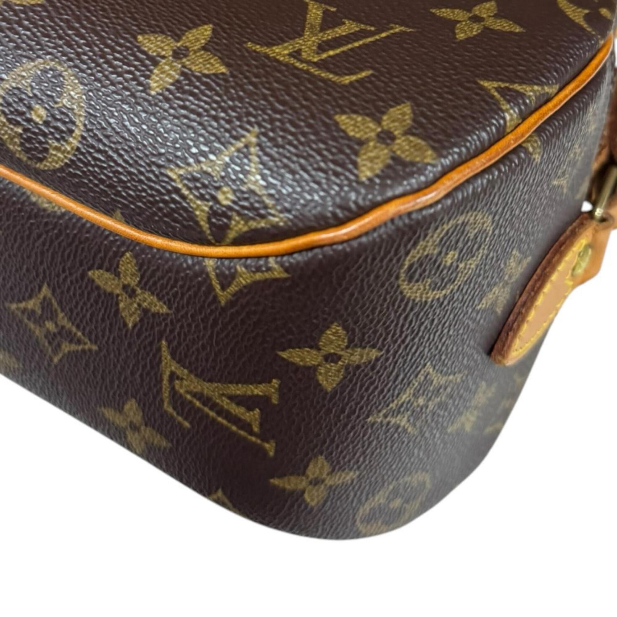 Louis Vuitton Monogram Brown Galle Monogram Monogram Shoulder Bag (Pre-Owned)