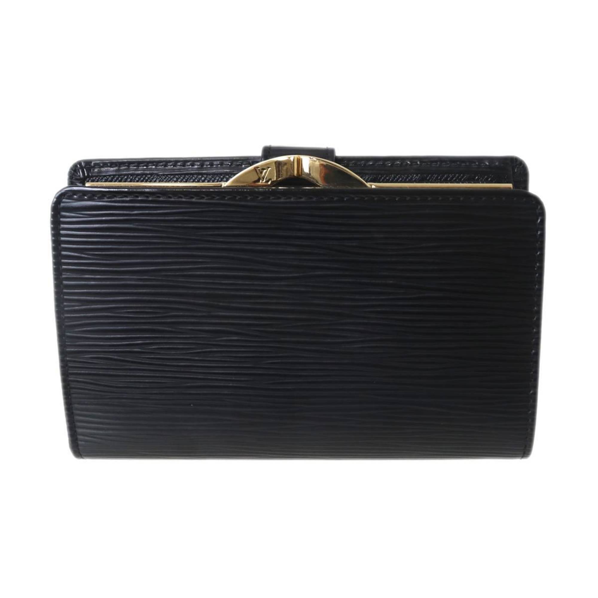 Louis Vuitton Noir Wallet (Bi-Fold) (Pre-Owned)