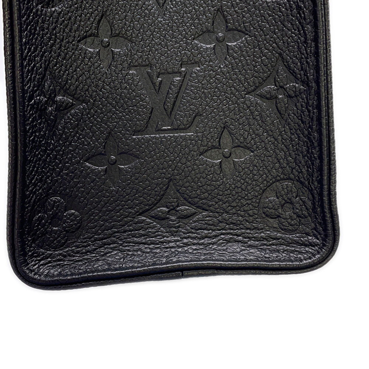 Louis Vuitton Black Monogram Noir Monogram Empreinte Handbag (Pre-Owned)