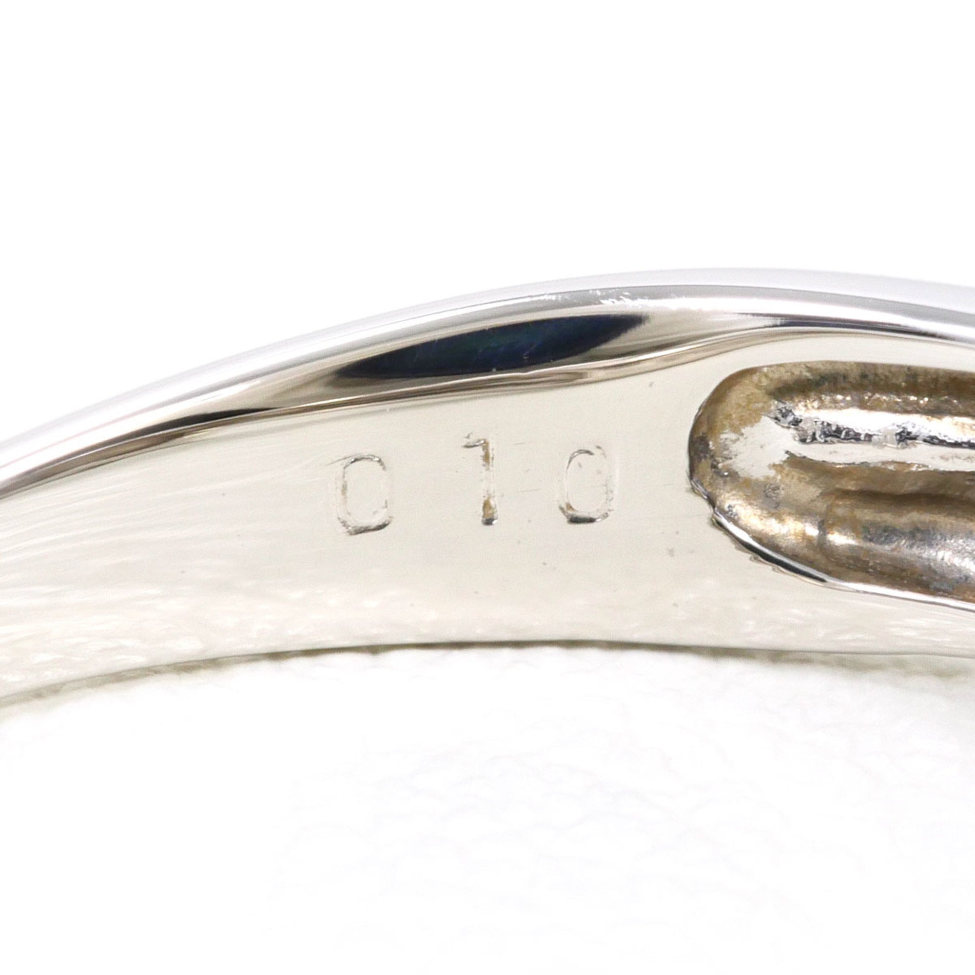 Unbranded Blue Platinum Platinum 900 Band Ring (Pre-Owned)
