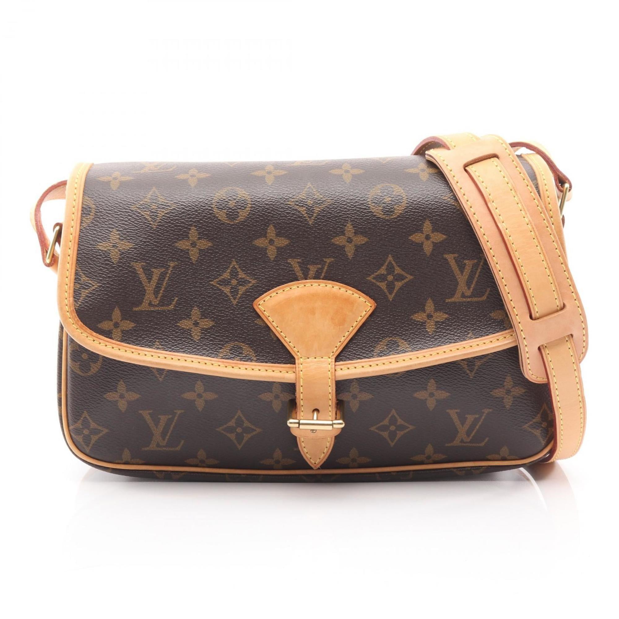 Louis Vuitton Brown Monogram Monogram Leather Shoulder Bag (Pre-Owned)