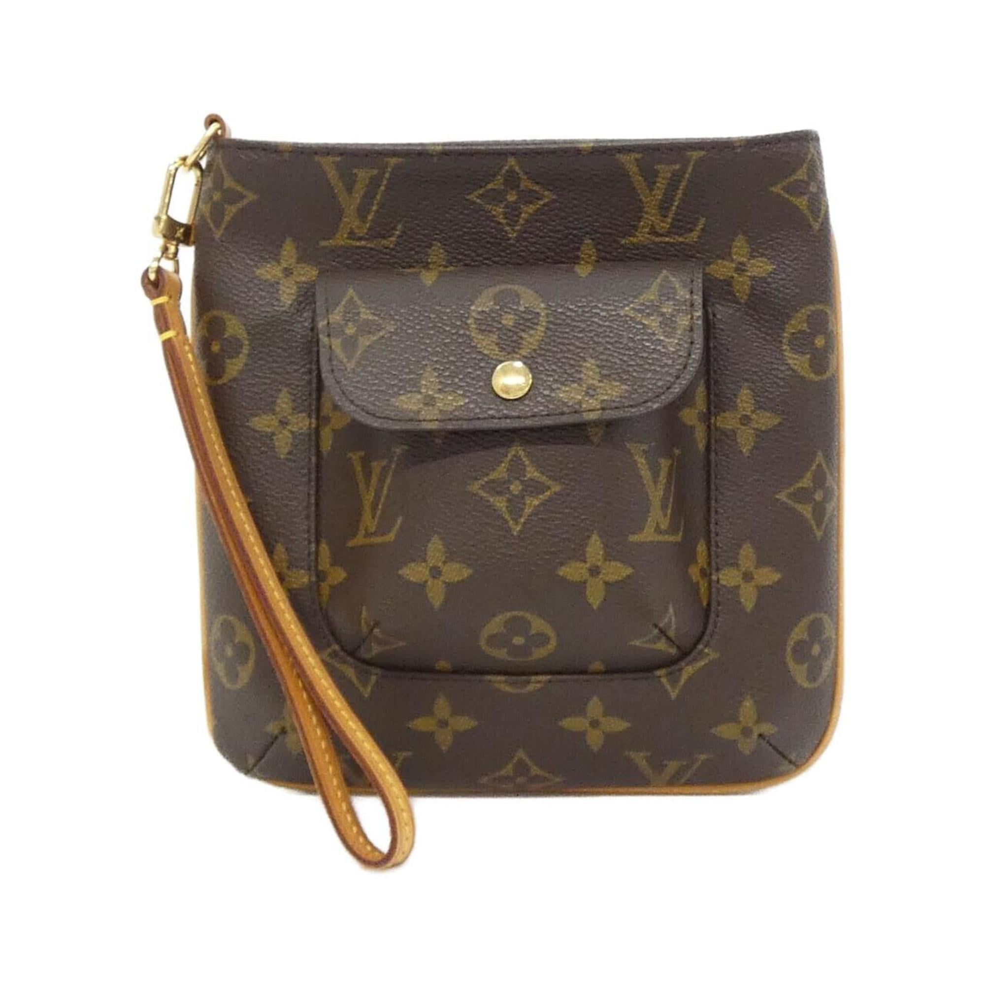 Louis Vuitton Marron Monogram Monogram Coated Canvas Handbag (Pre-Owned)