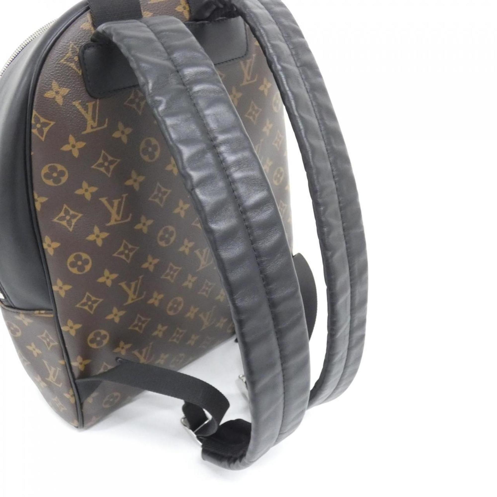 Louis Vuitton Marron Coated Canvas Backpack (Pre-Owned)